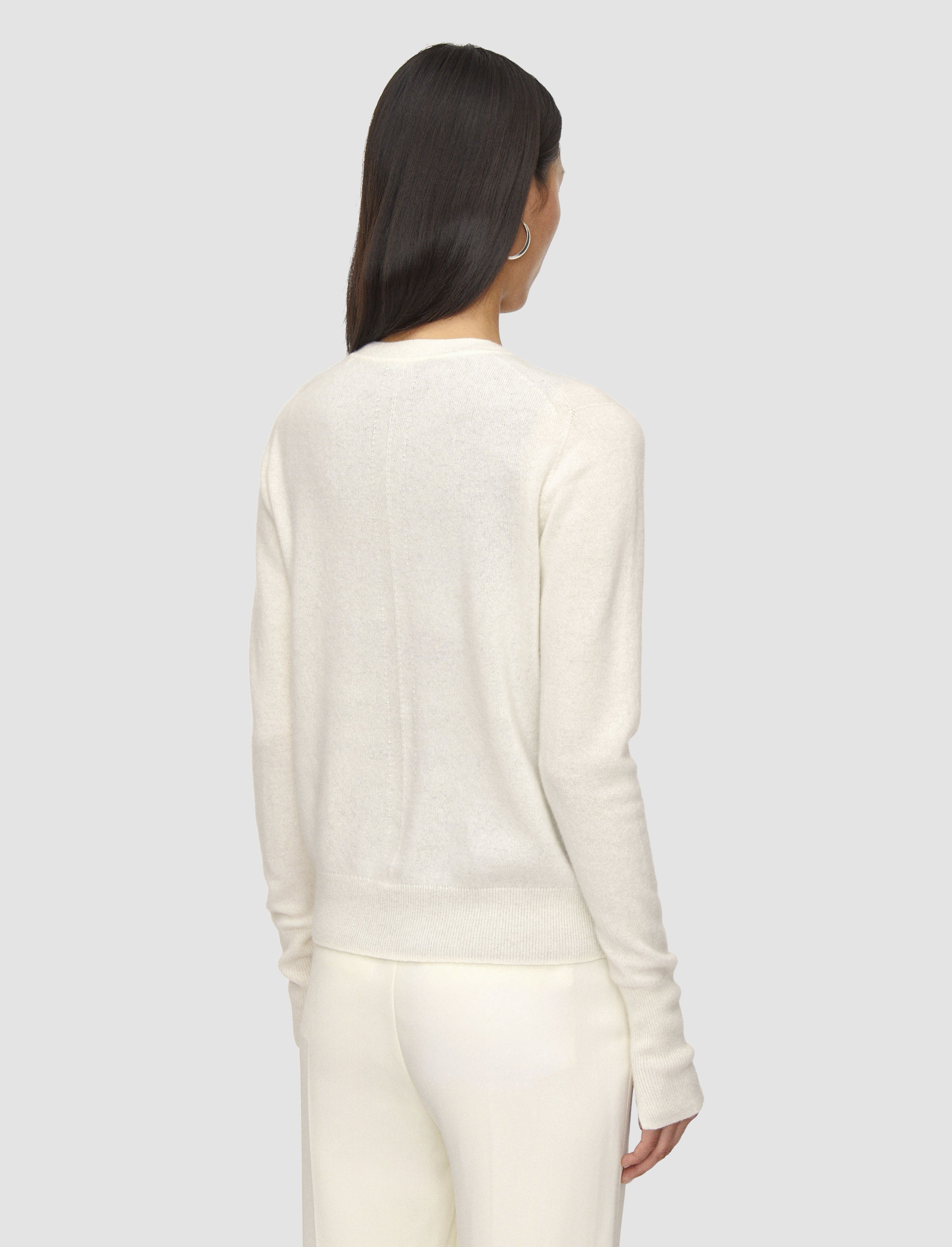 Light Pure Cashmere Round Neck Jumper - 4