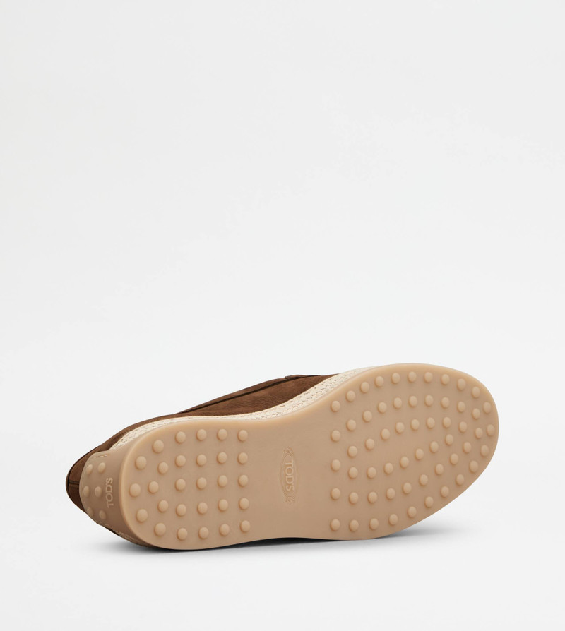 LOAFERS IN NUBUCK - BROWN 4