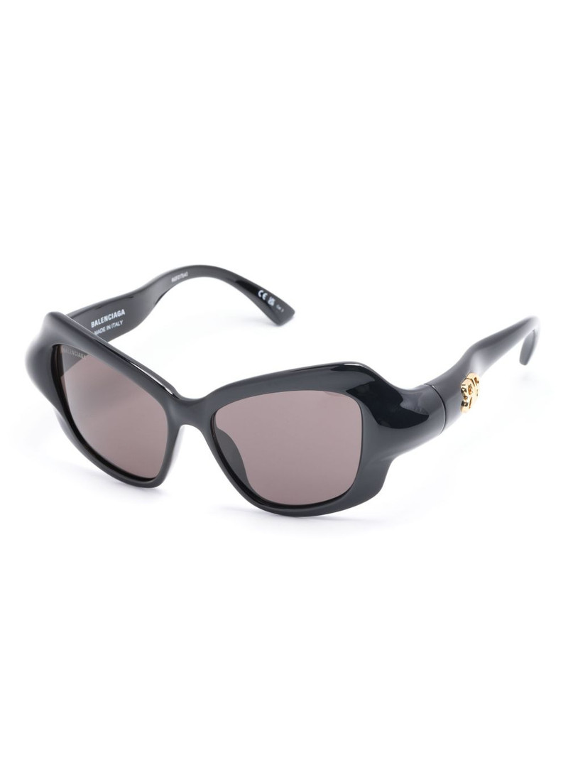 BALENCIAGA Palazzo butterfly-frame sunglasses outlook