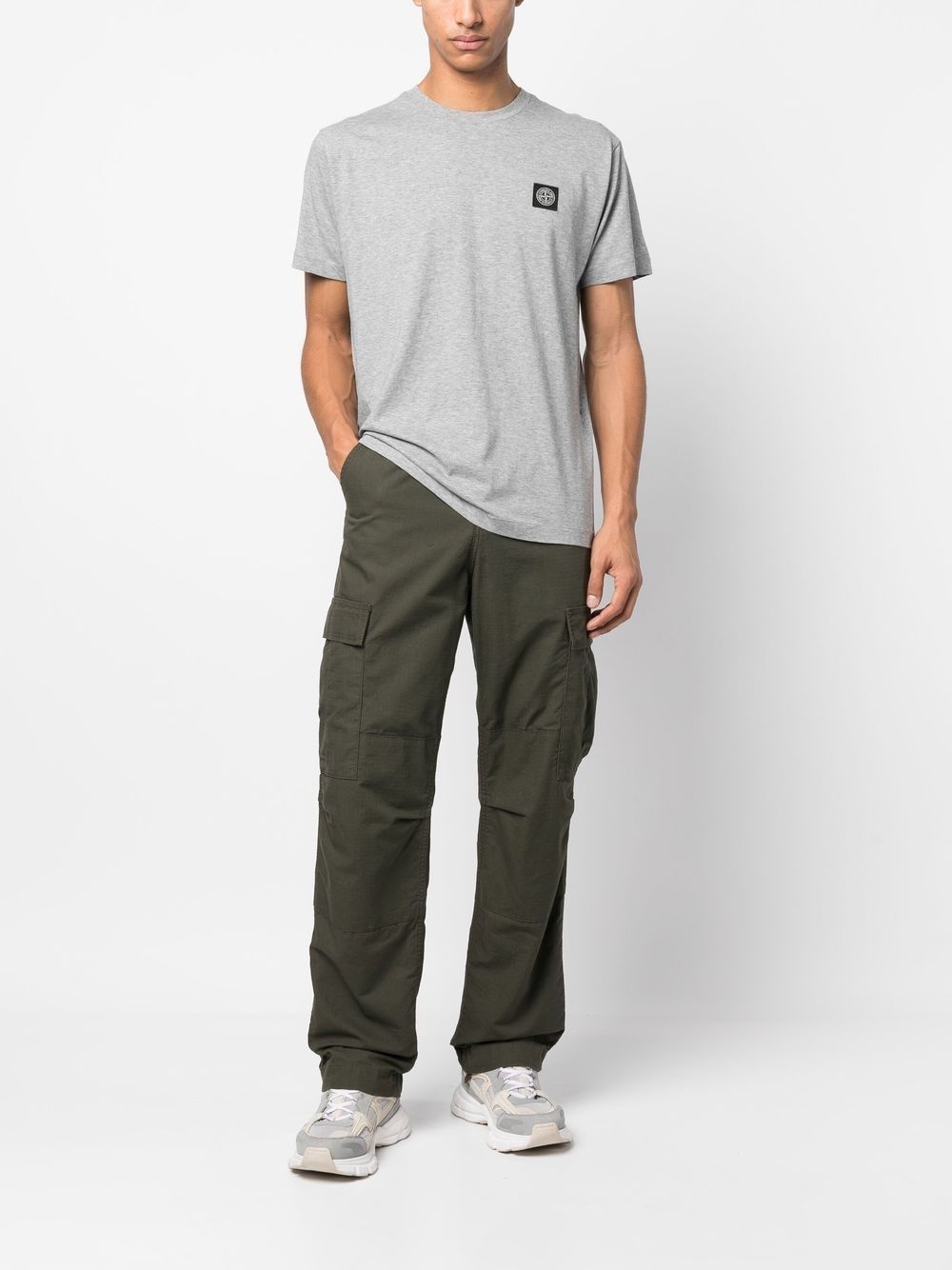 logo-patch short-sleeve T-shirt - 2