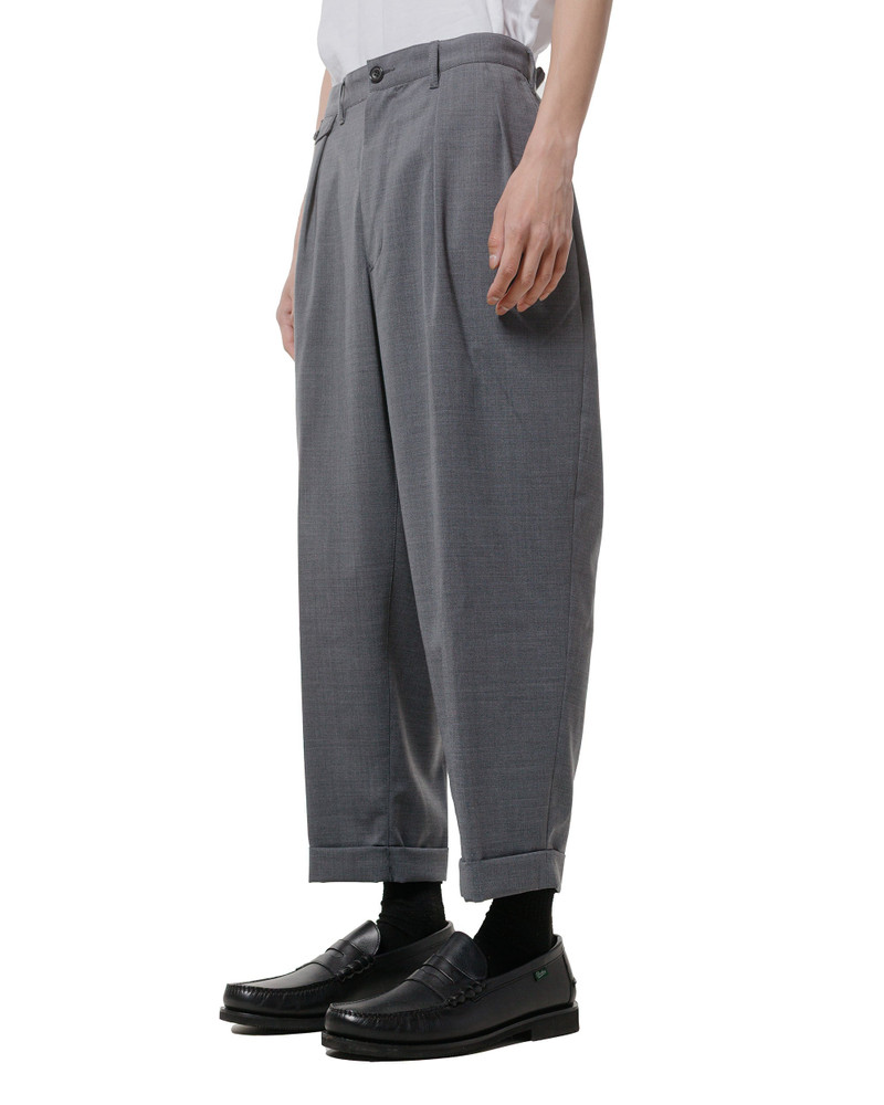 BEAMS PLUS 2Pleats Wool Tropical Grey outlook