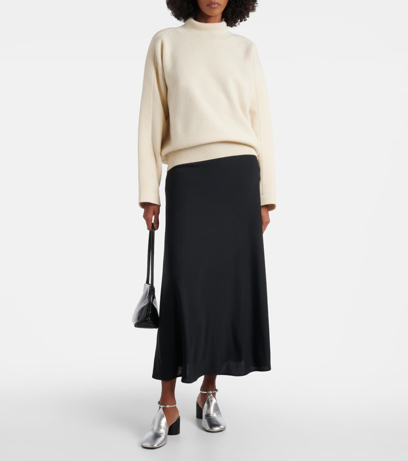 Jil Sander Metallic leather pumps outlook