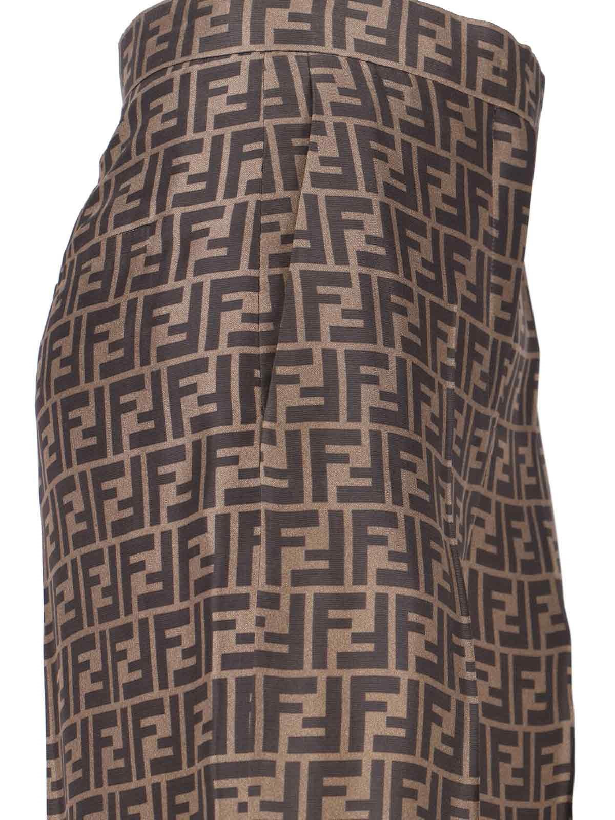 MONOGRAM 'FF' PANTS - 4