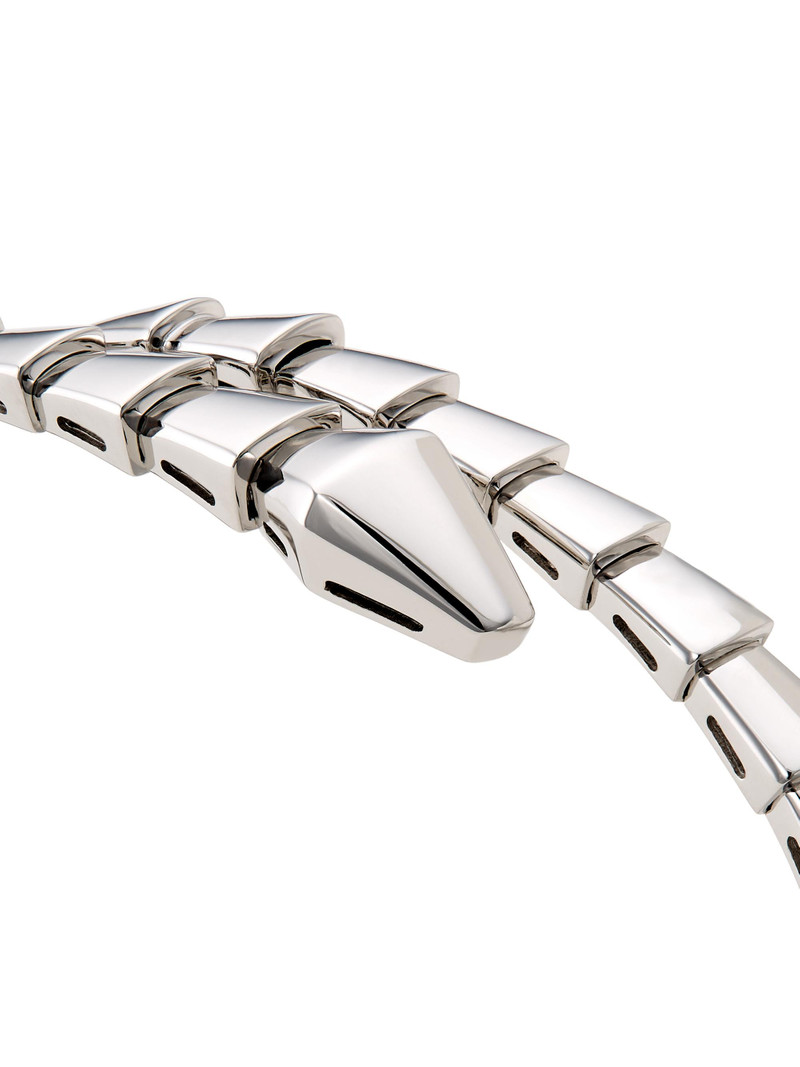 Women's Serpenti Viper 18K White Gold Wrap Bracelet - White Gold 4