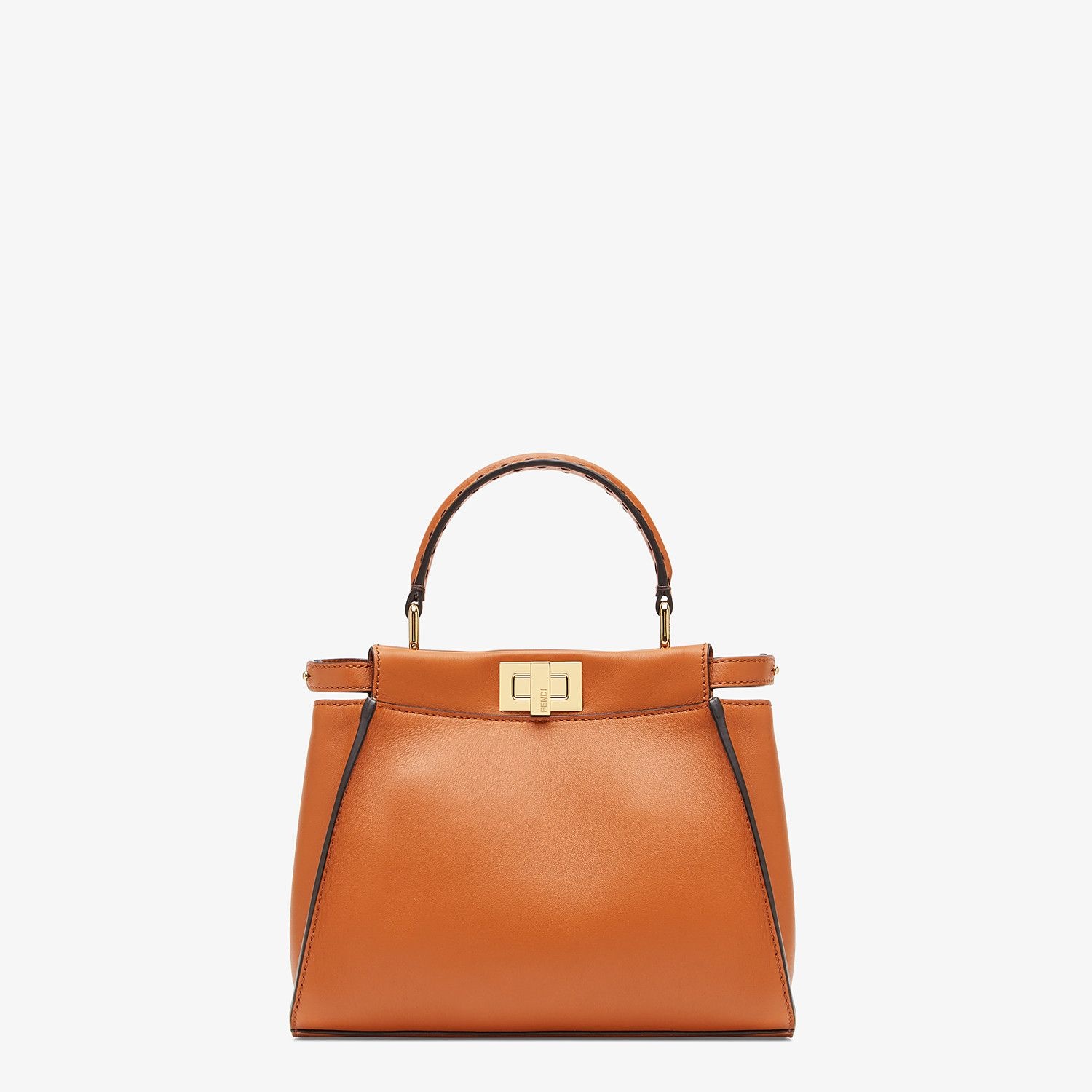 Brown leather bag - 1