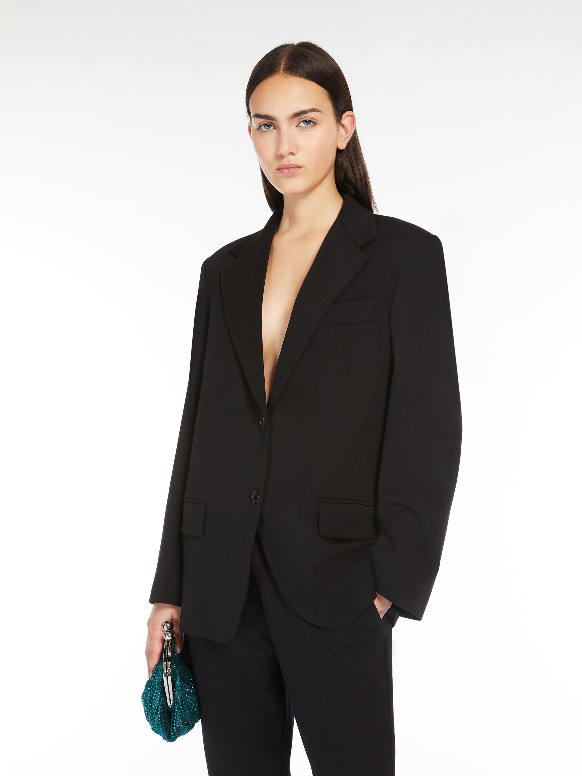 ERIK Milano-knit jersey blazer - 5