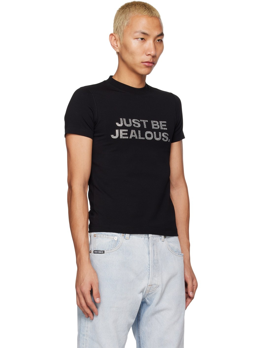 Black 'Just Be Jealous' T-Shirt - 2