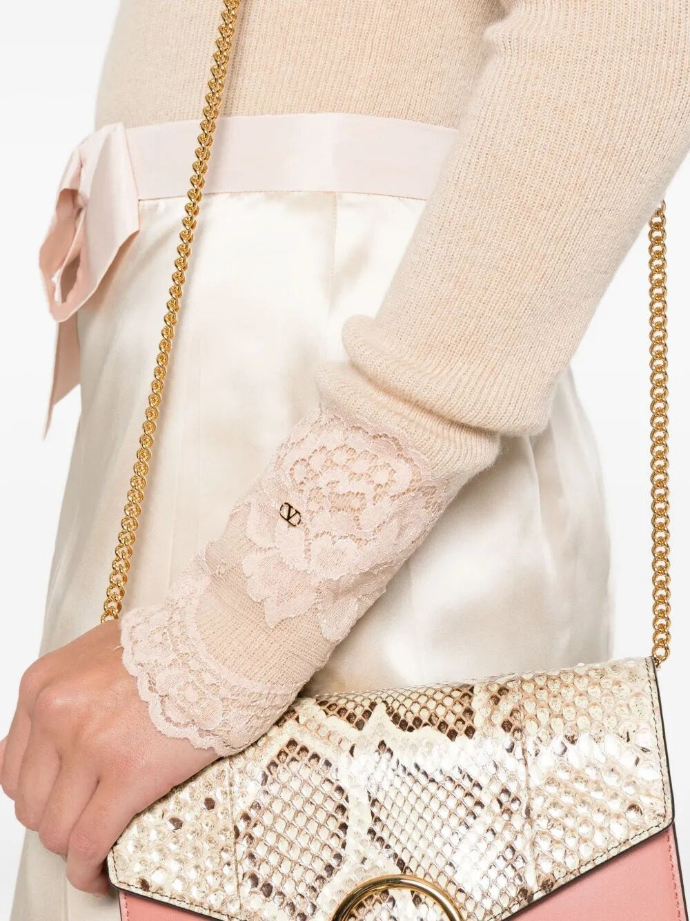 Cashmere And Lace Sweater - 3