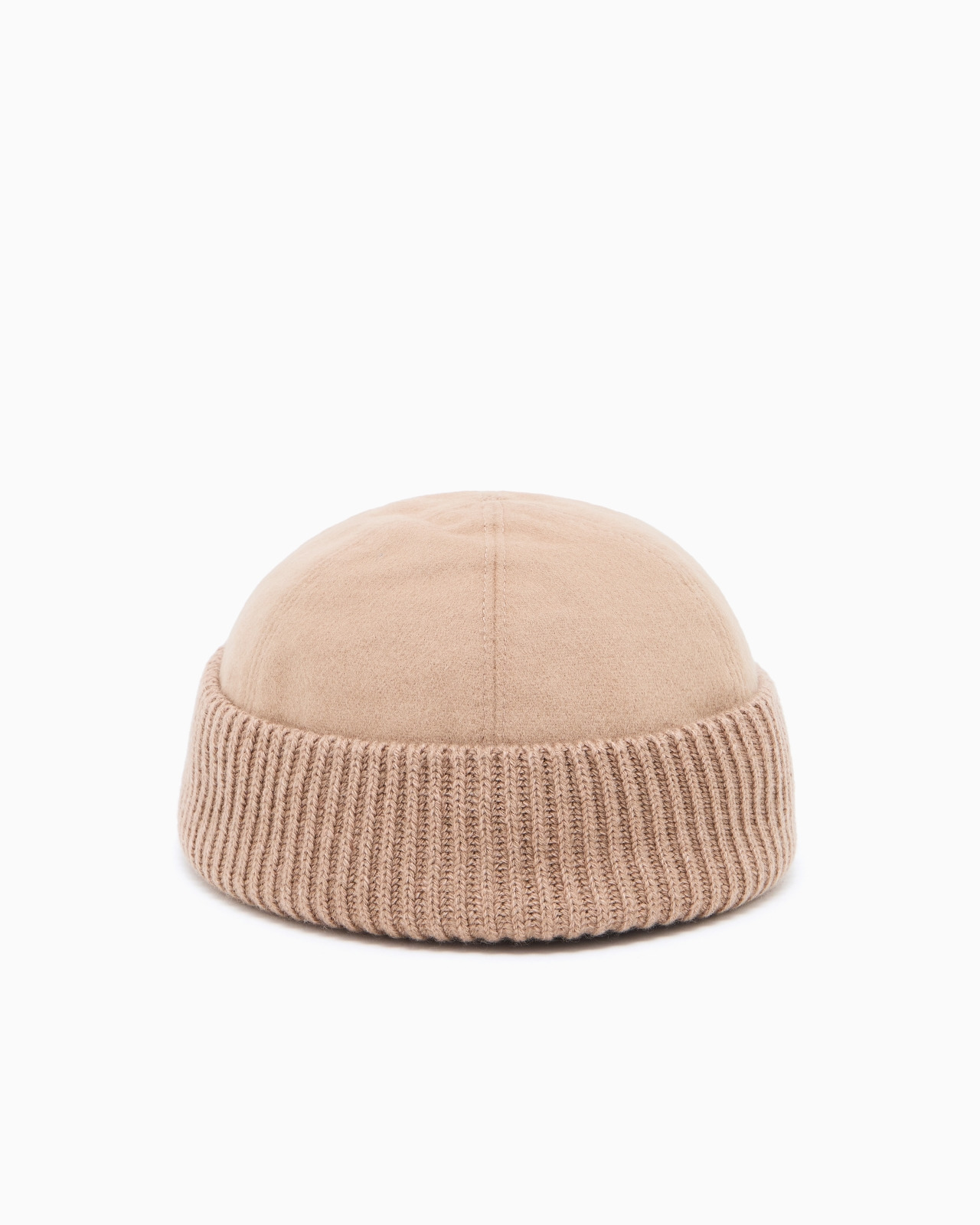 WOOL AND CASHMERE BEANIE HAT - 2