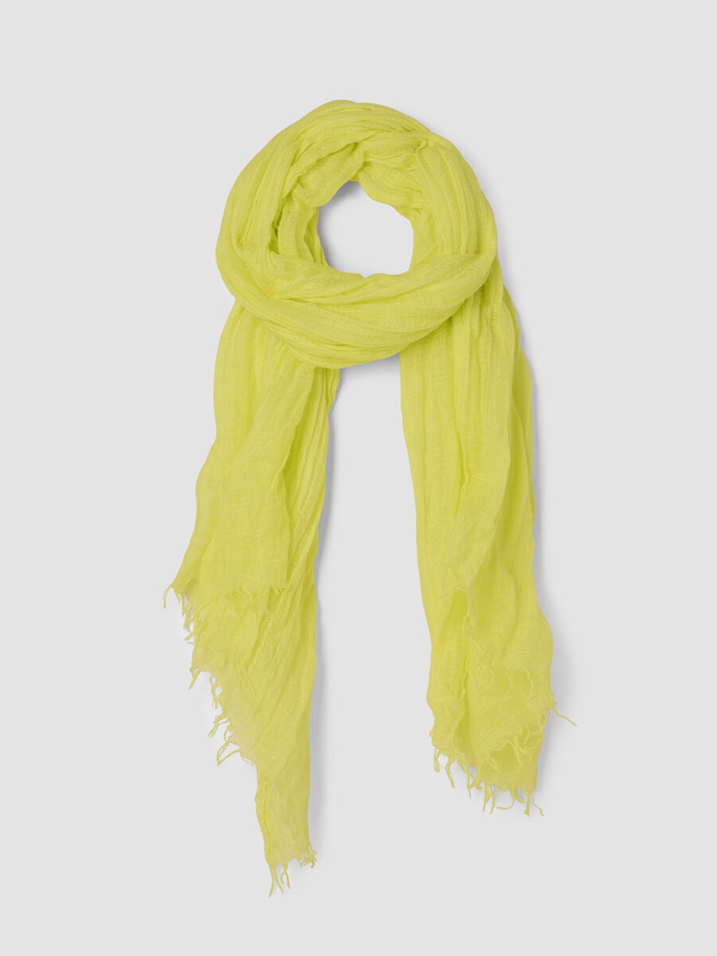 Textured Linen Blend Scarf 1