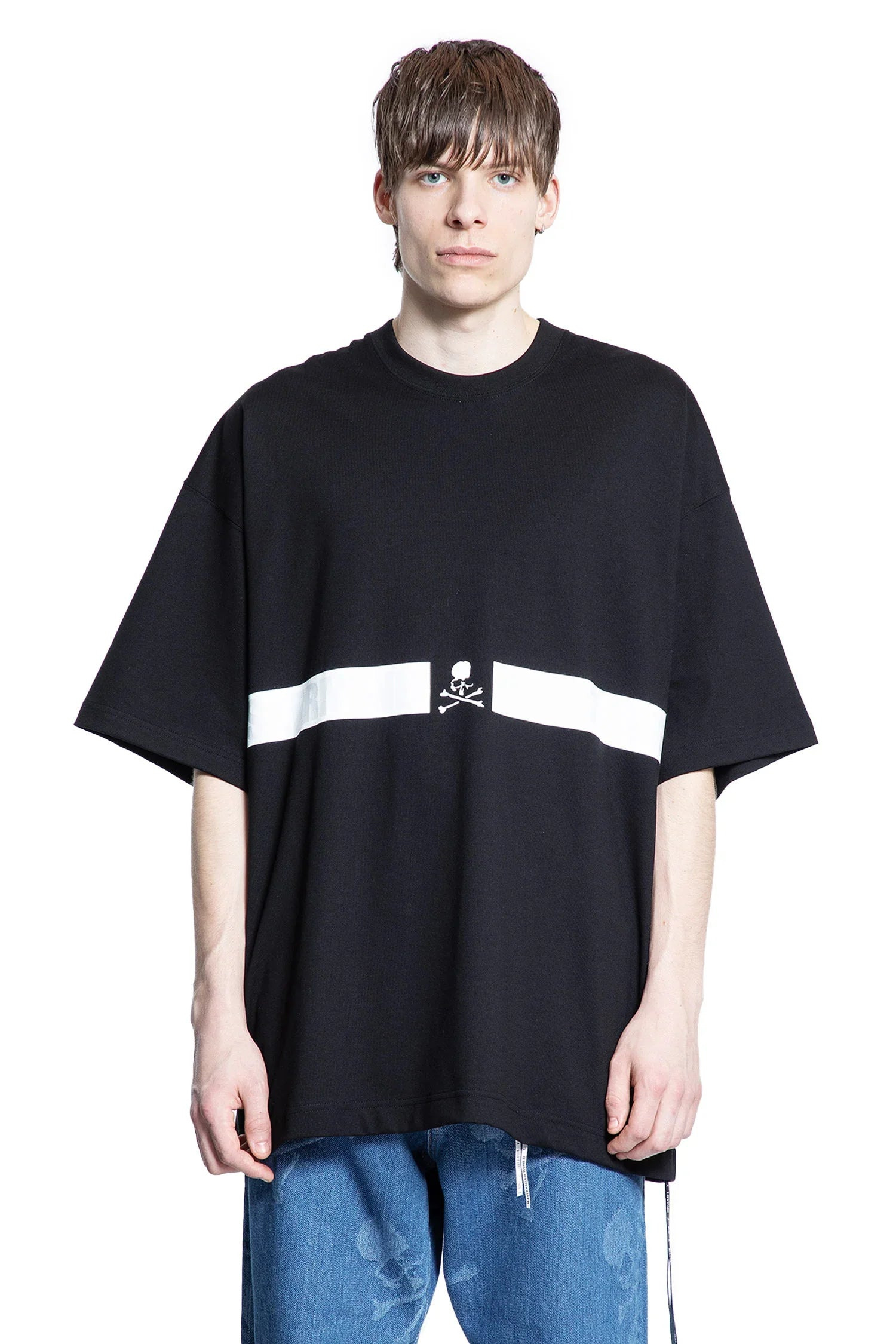 Stripe-Logo-Oversized-T-Shirt - 1