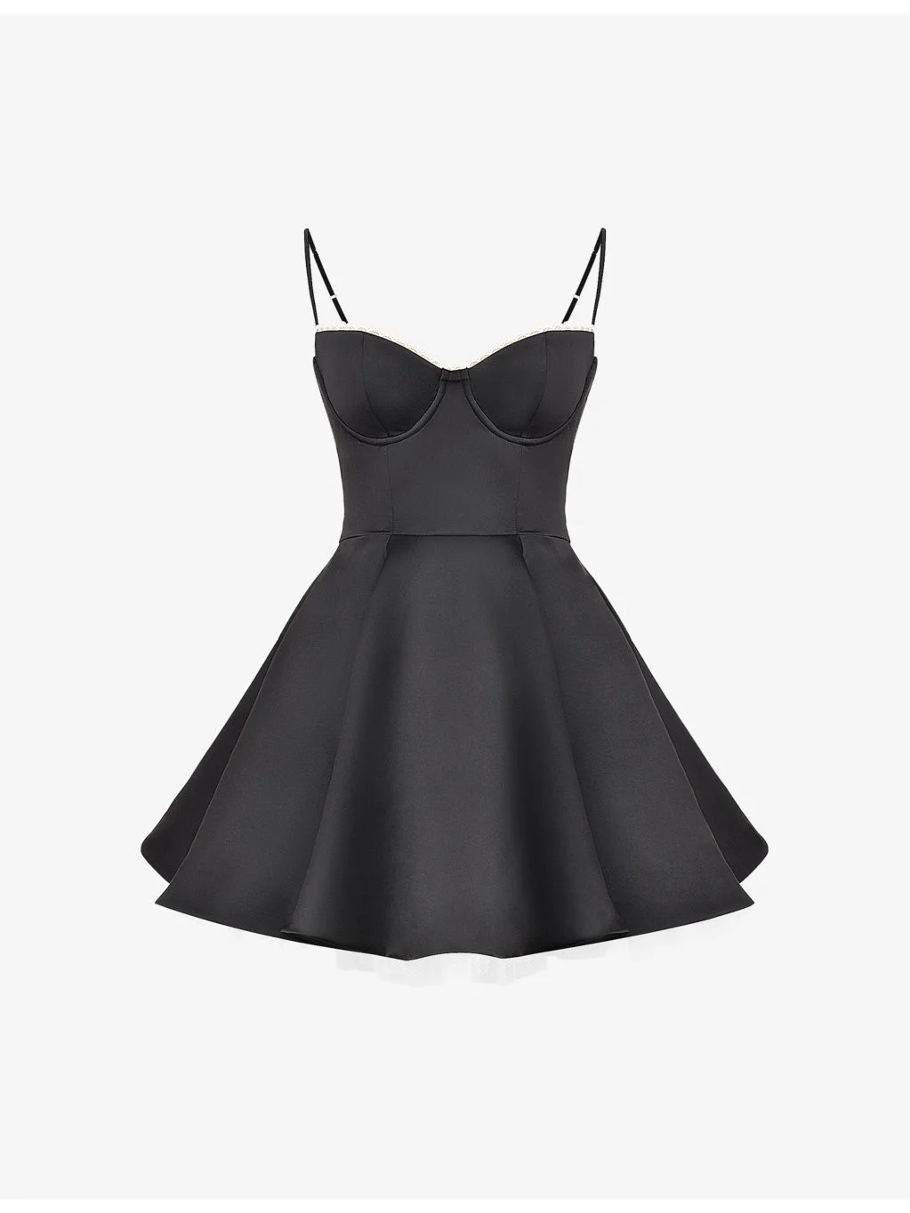 Minimoiselle tulle satin mini dress - 1