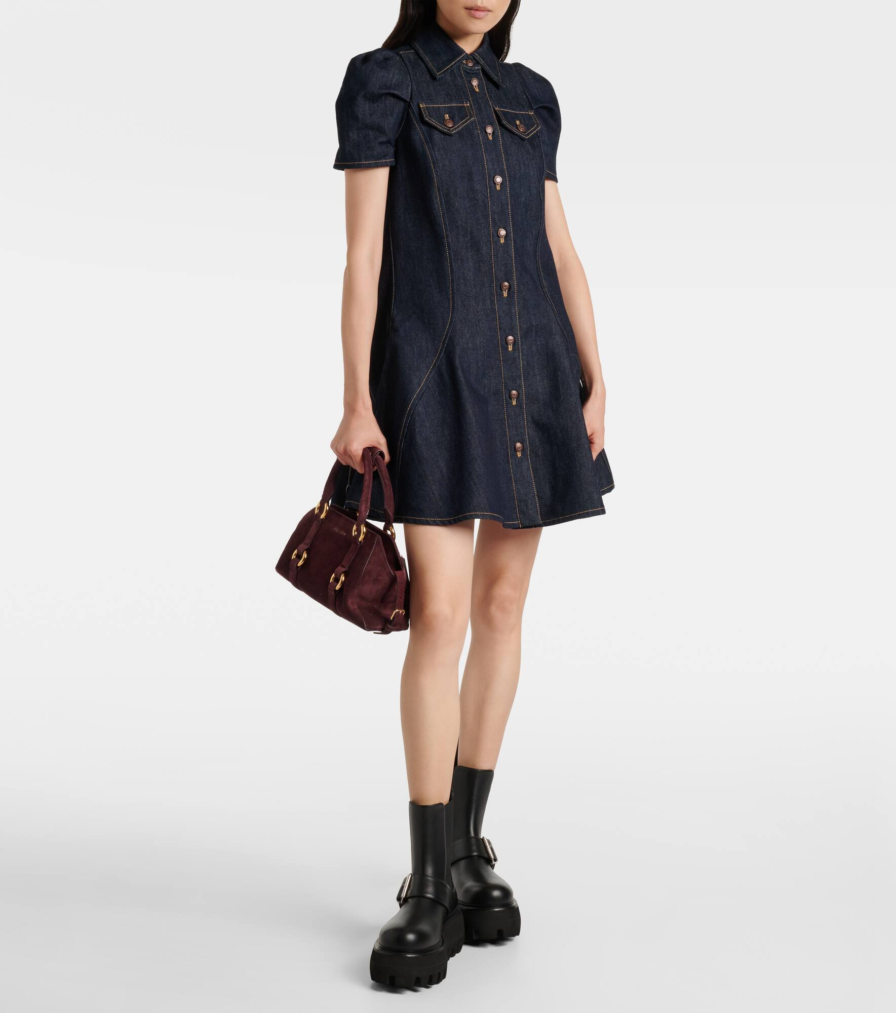 Sofa Buckle leather ankle boots - 3