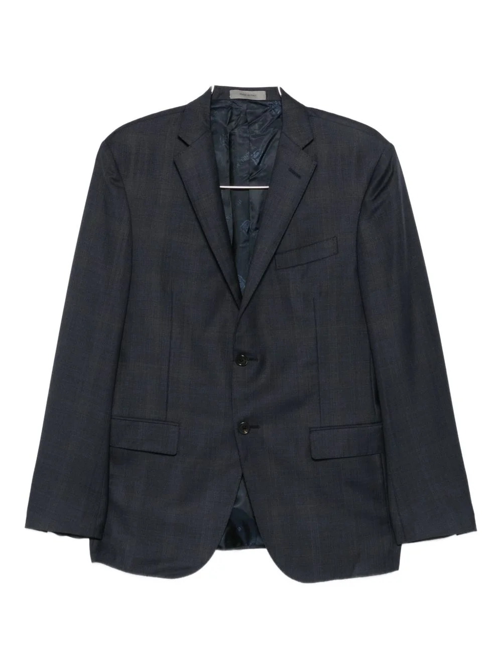 notched-lapels two-piece suit - 1