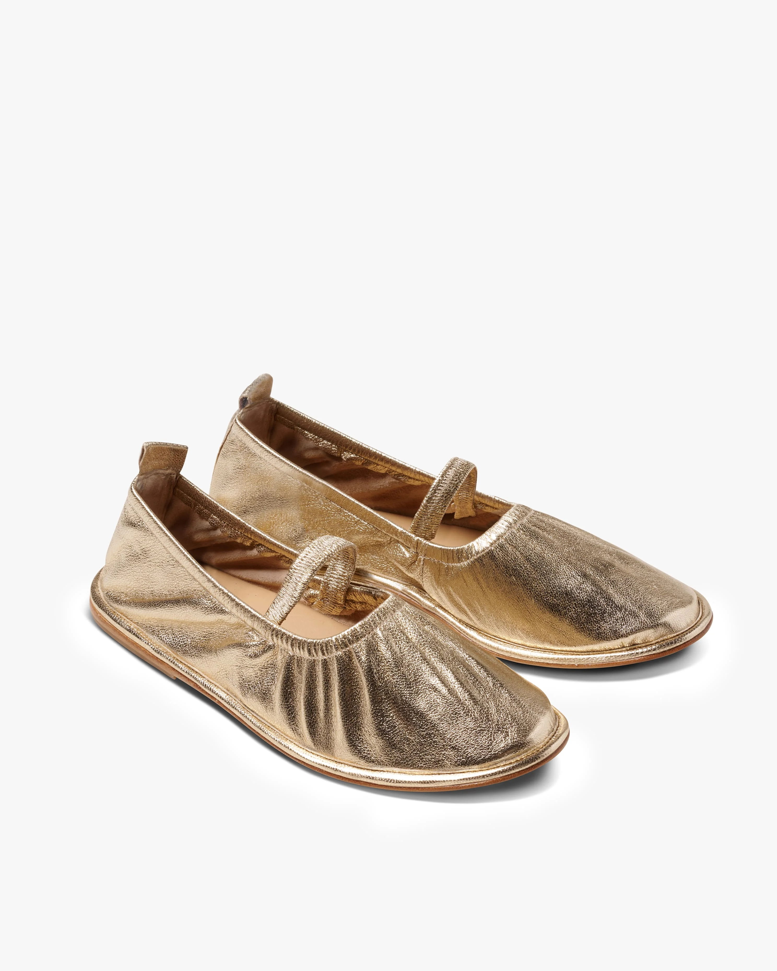Petey Leather Ballet Flat - 1