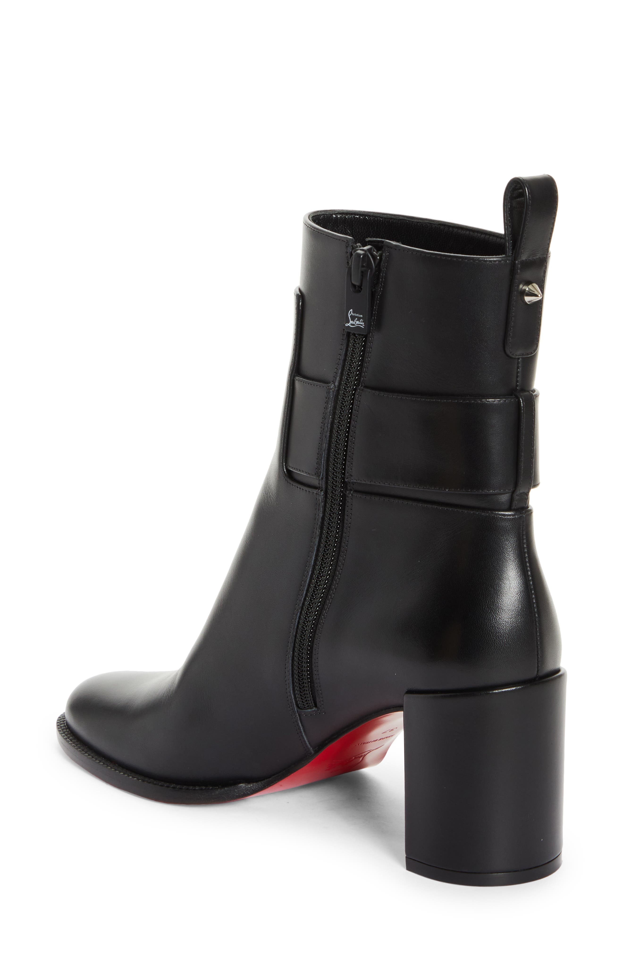 Christian Louboutin Lock Bootie in Black at Nordstrom - 2