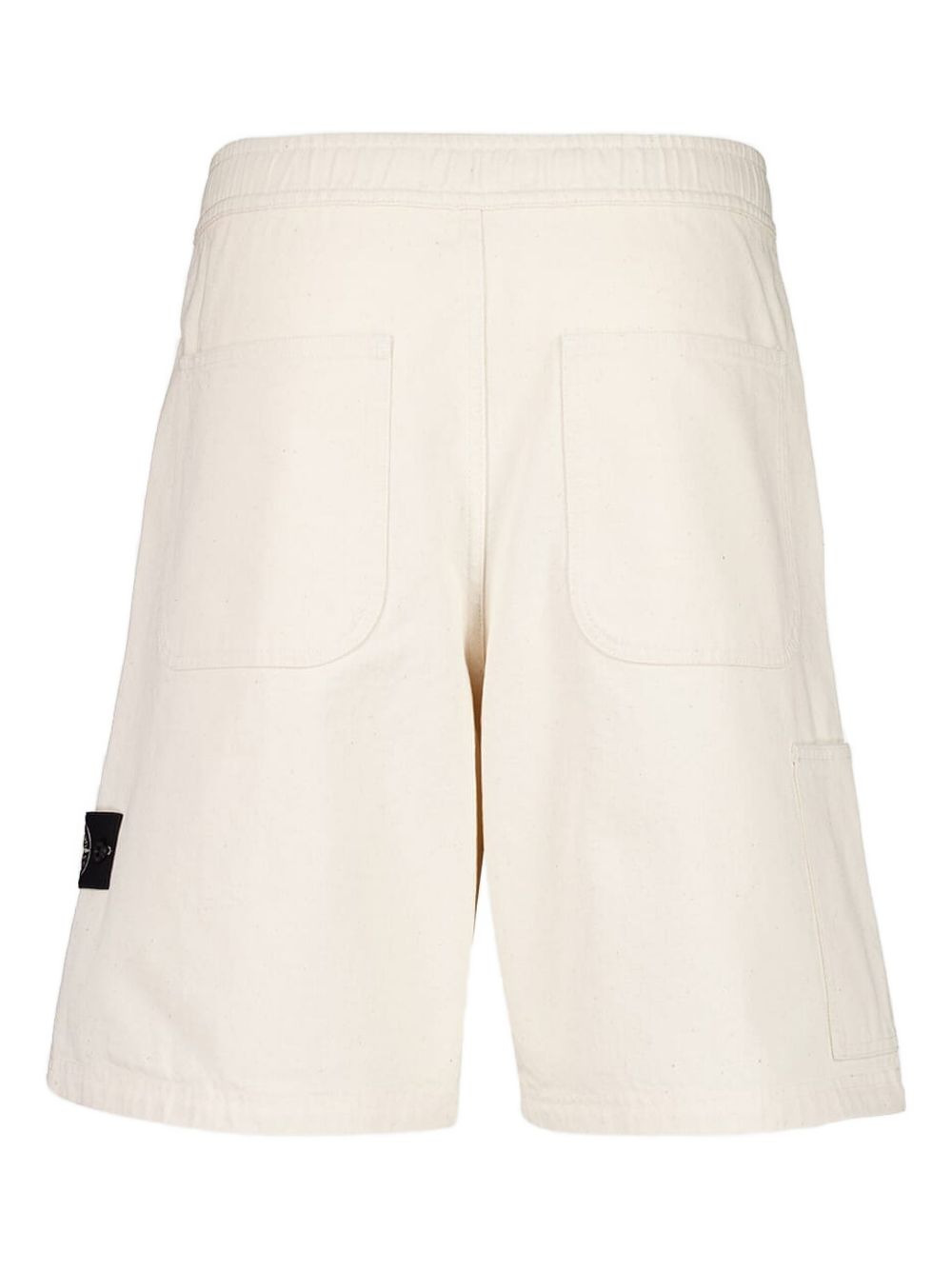 L100001 patch-pocket elasticated shorts - 2
