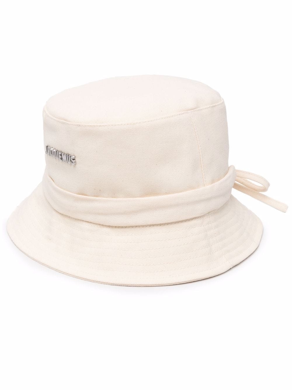 tie-detail bucket hat - 1