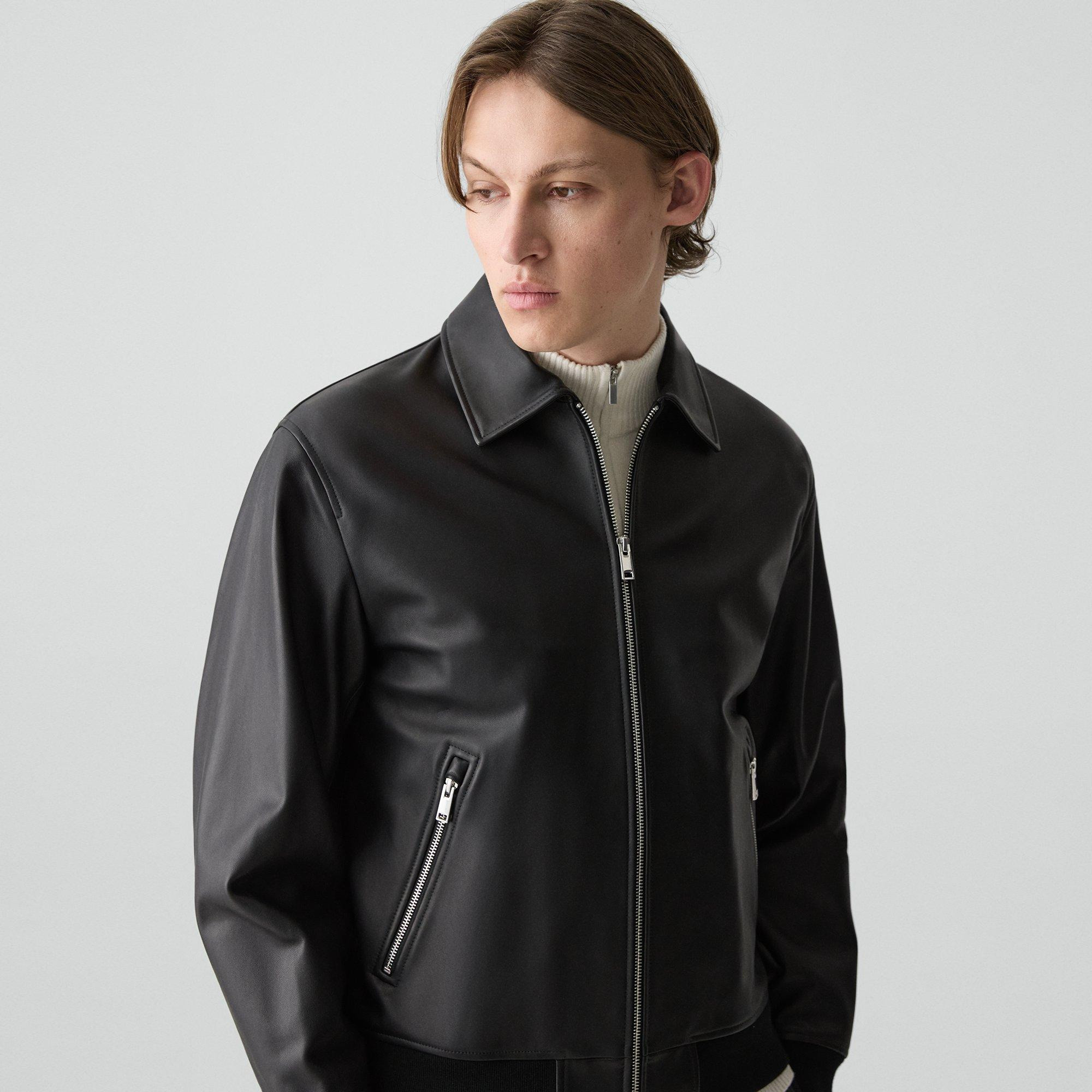 Wyatt Zip Jacket in Leather - 5