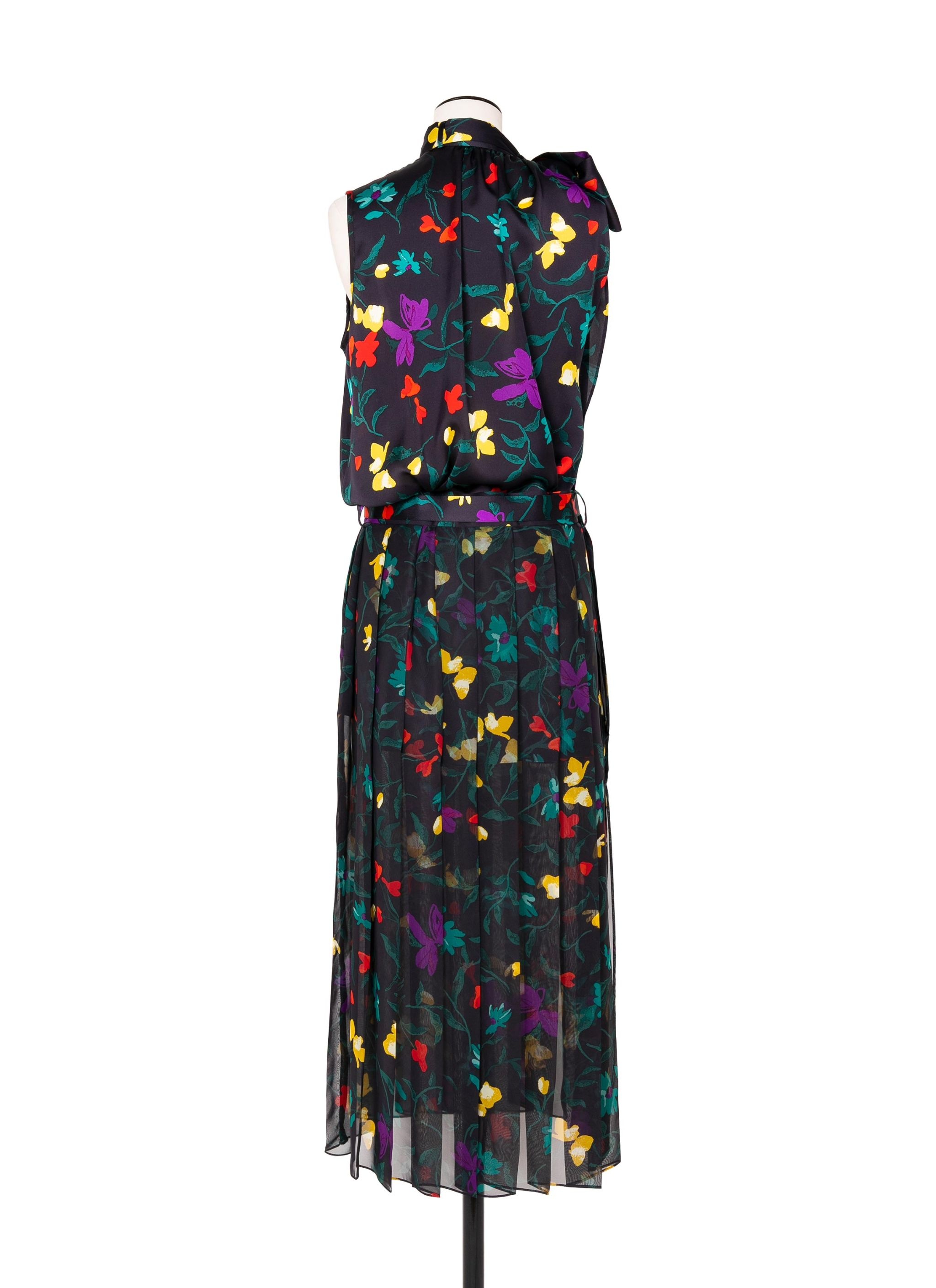 Floral Print Dress - 4