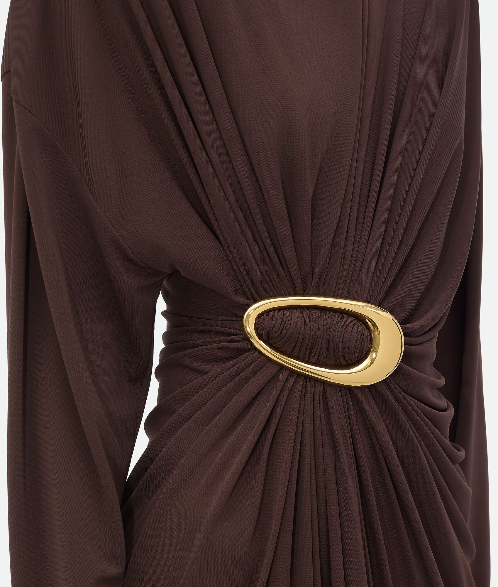 Crepe Viscose Jersey Dress - 4