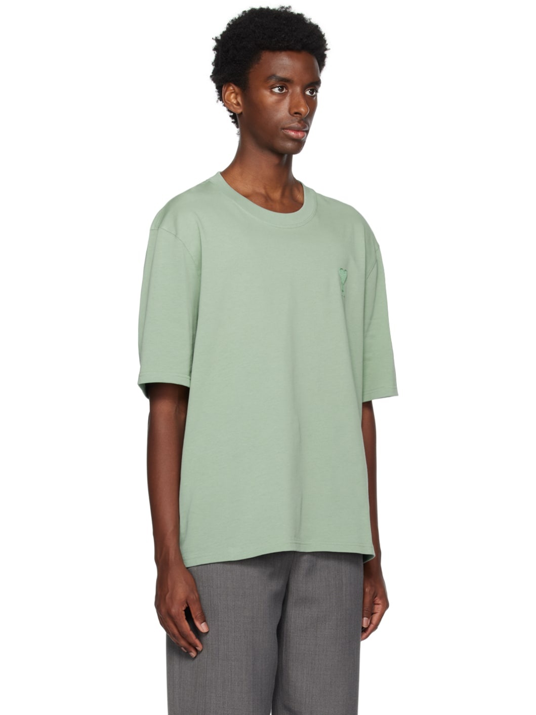 SSENSE Exclusive Green Ami de Cœur T-Shirt - 2