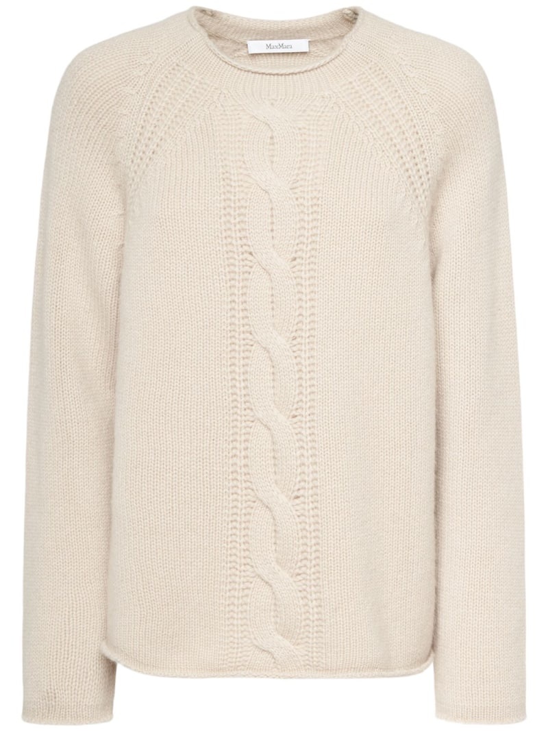 Pico cashmere knit sweater - 1