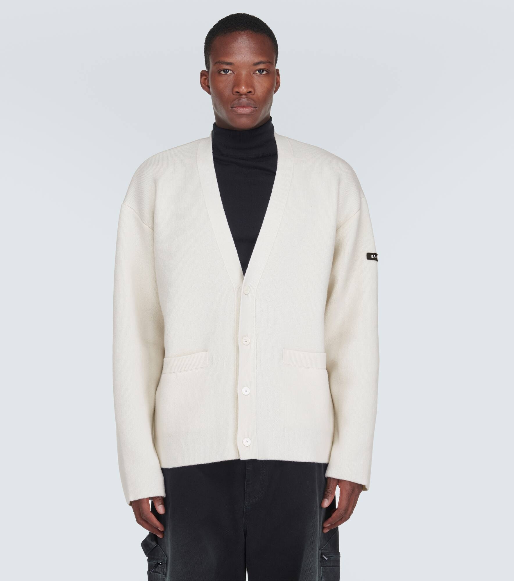 Wool-blend cardigan - 3
