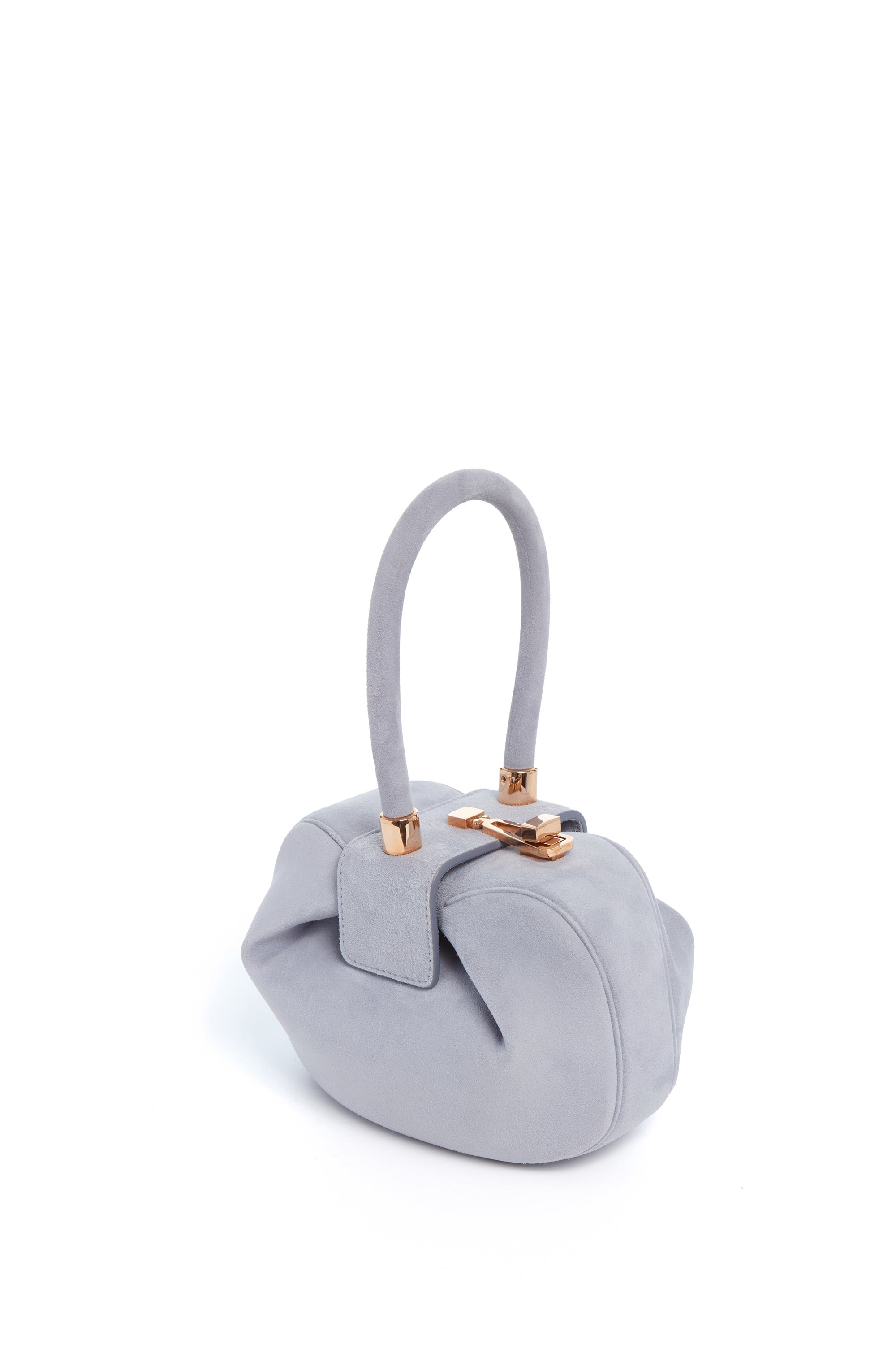 Demi Bag in Lilac Suede - 3