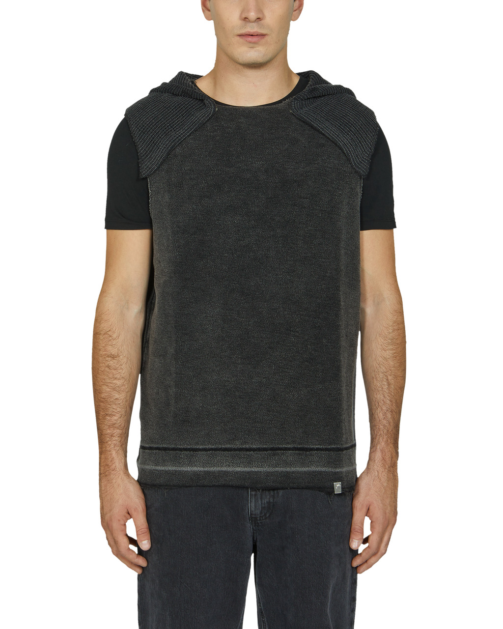 INSIDE OUT HOODED VEST - 2
