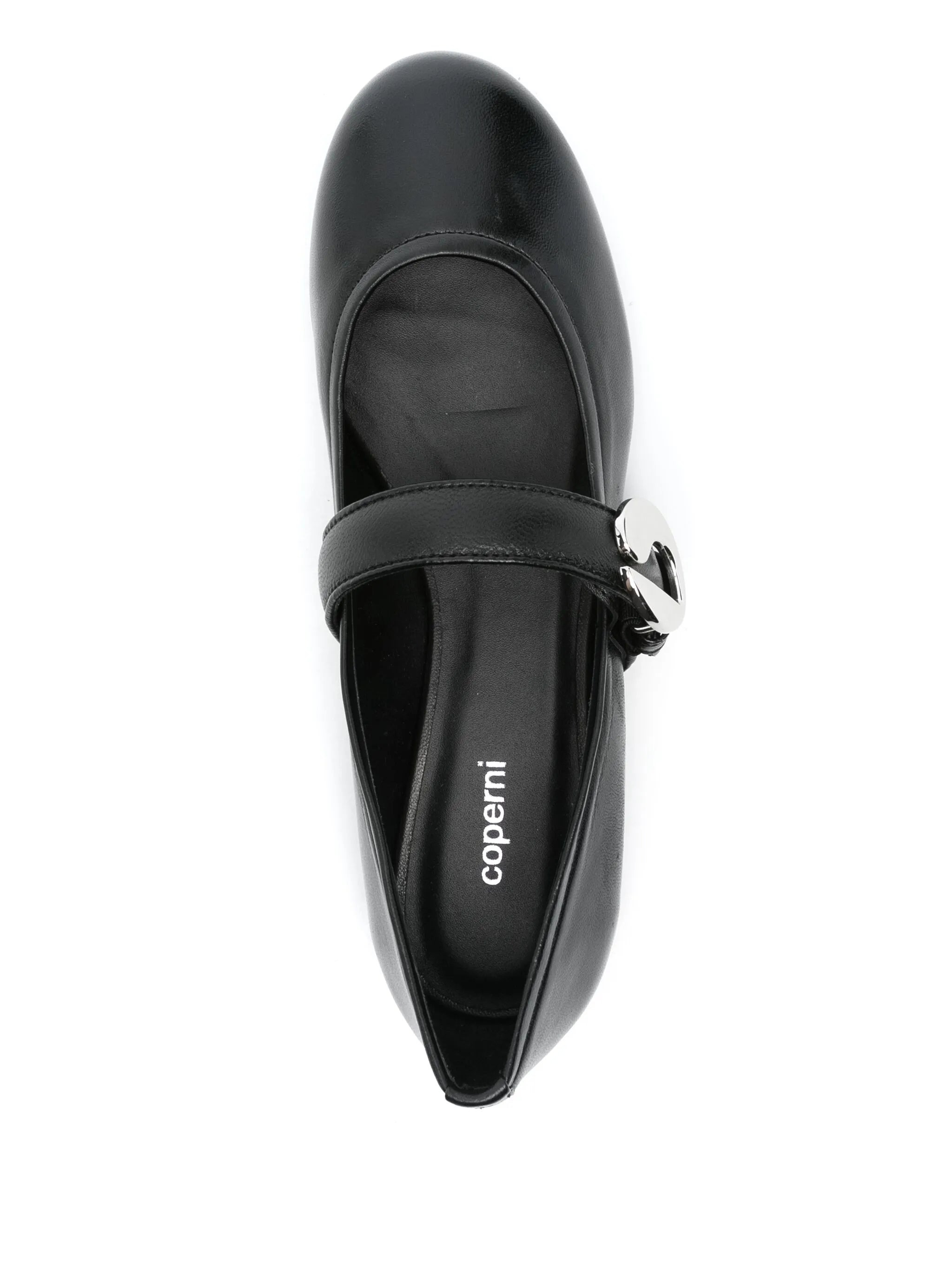Leather Ballet Flats - 4
