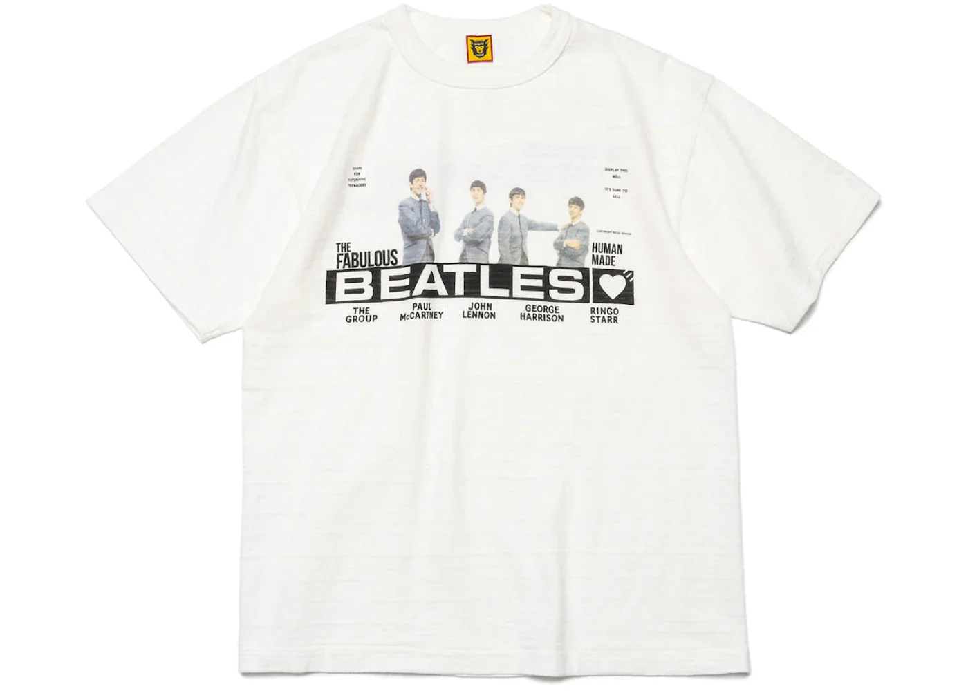 Human Made Beatles T-Shirt White - 1