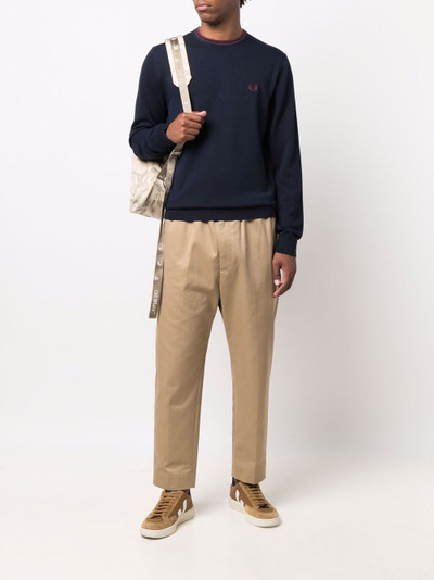 Fred Perry long-sleeve sweatshirt outlook