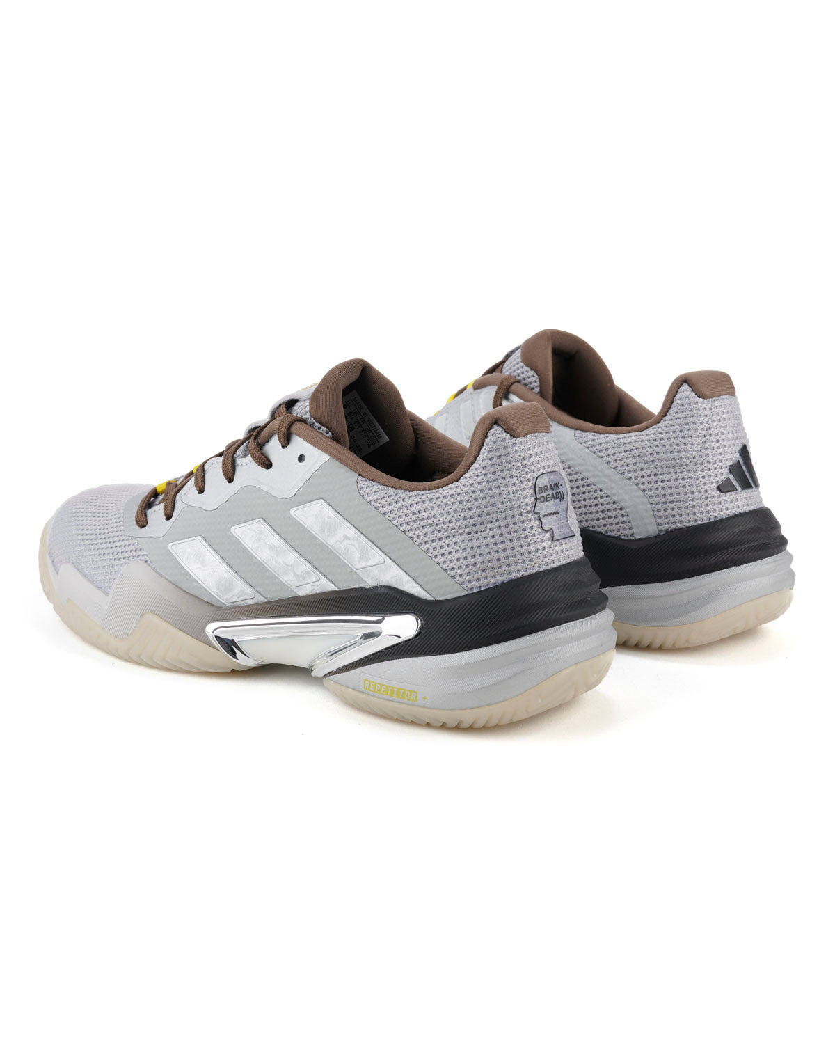 Brain Dead x adidas Barricade 13 - Silver - 4