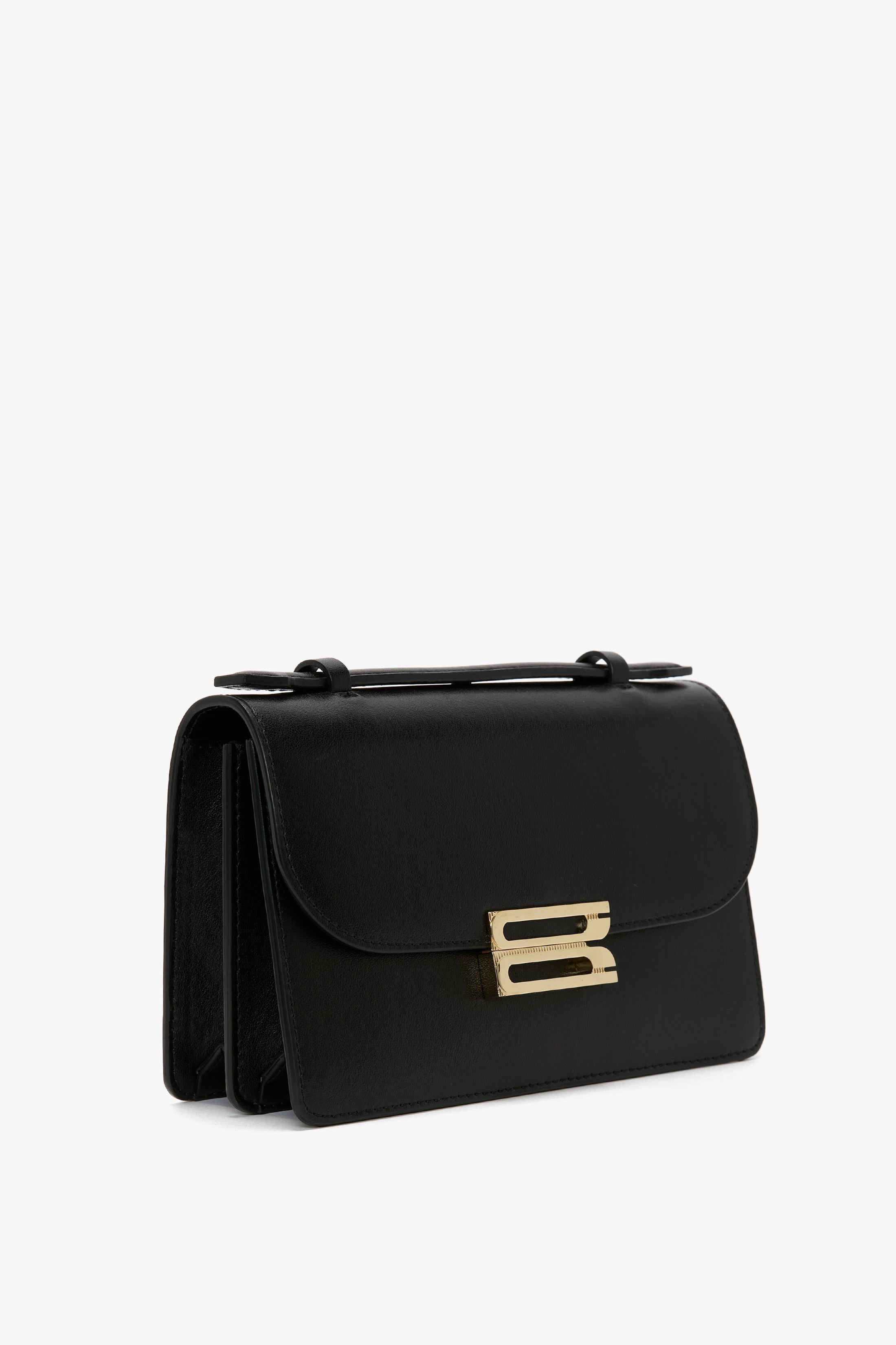 Mini Dorian Bag In Black Smooth Leather - 3
