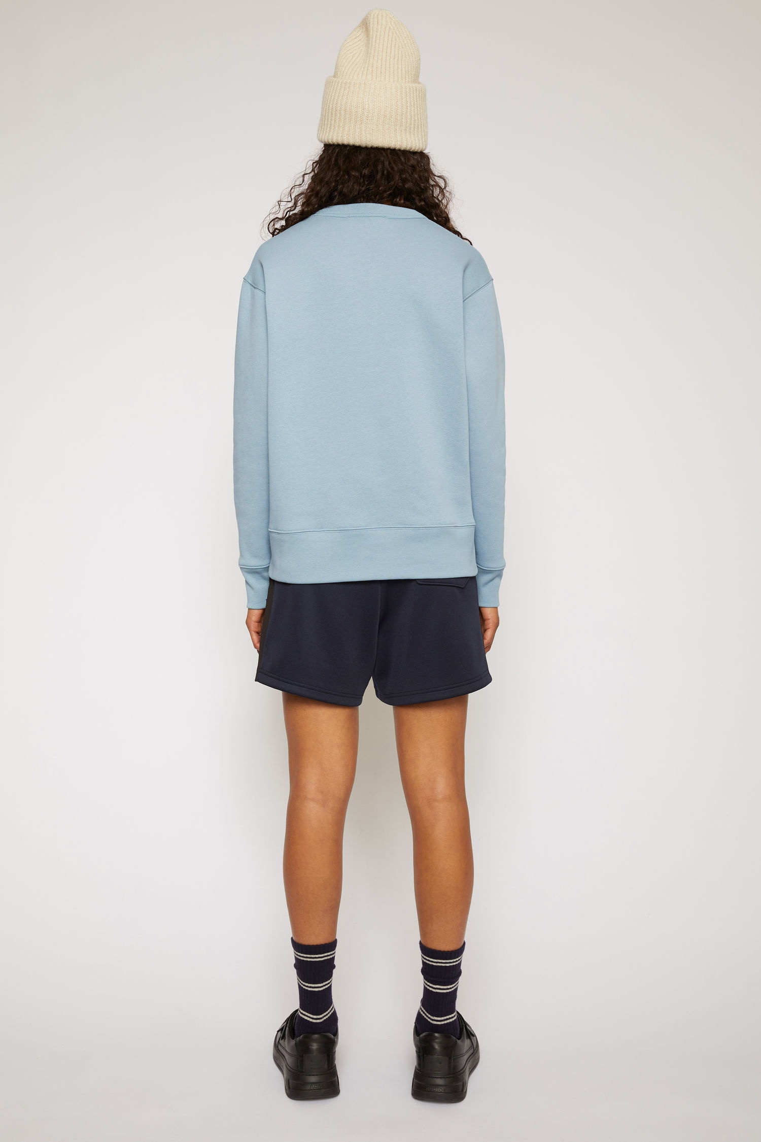 Classic fit sweatshirt mineral blue - 3