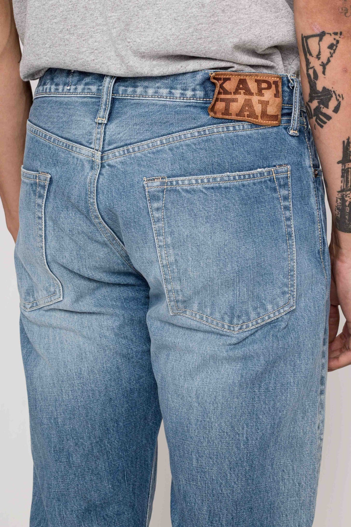 14oz Denim 5P MONKEY CISCO - Mid Tone - 4