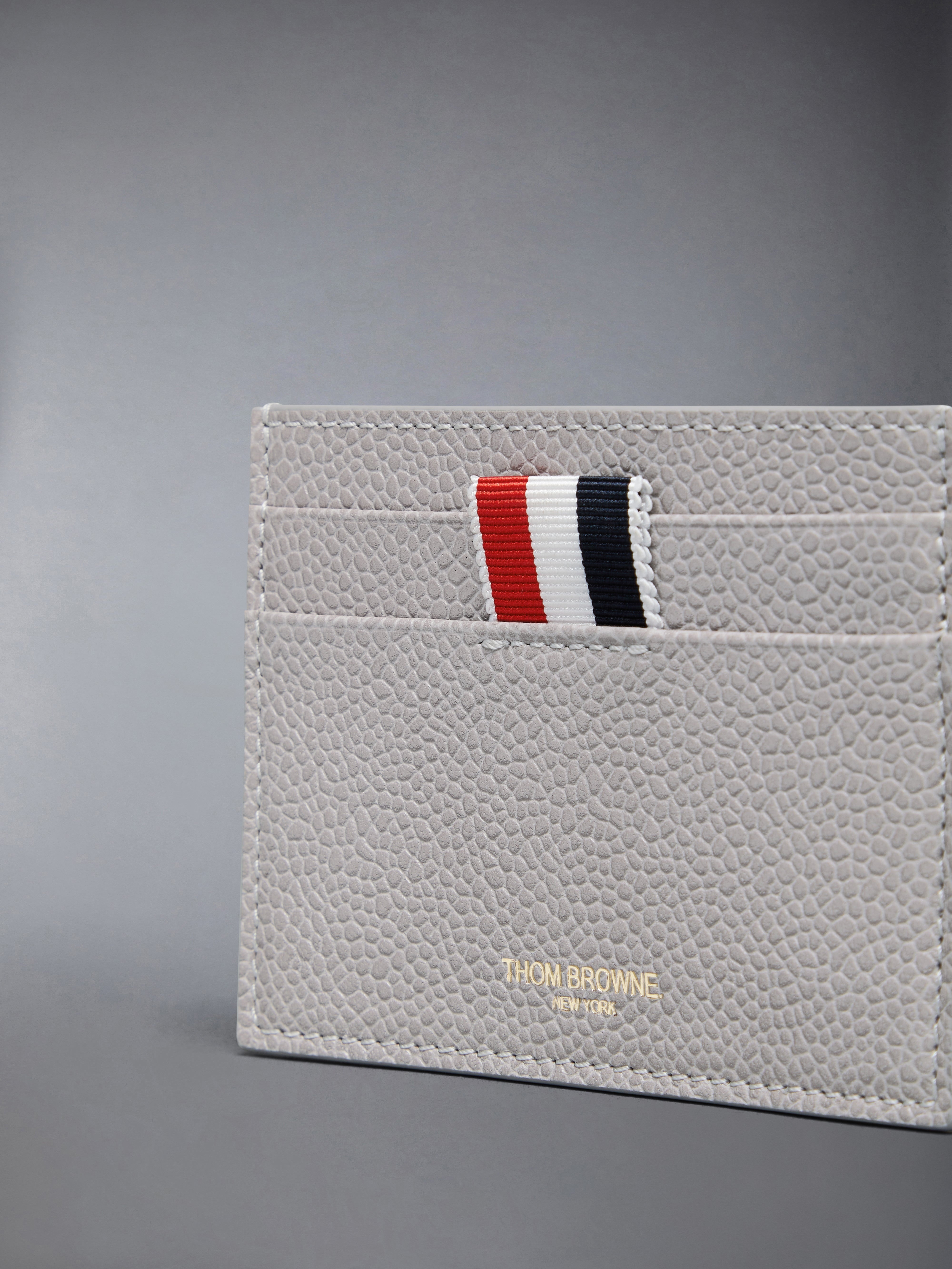 PEBBLE GRAIN 4-BAR SINGLE CARD HOLDER - 4