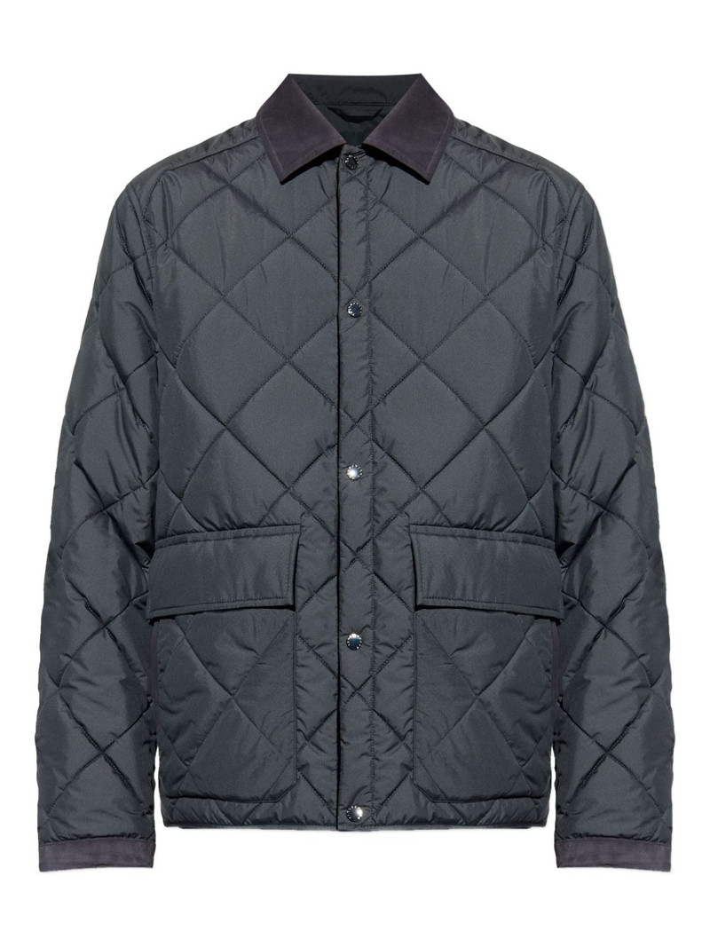 diamond-quilted jacket 1