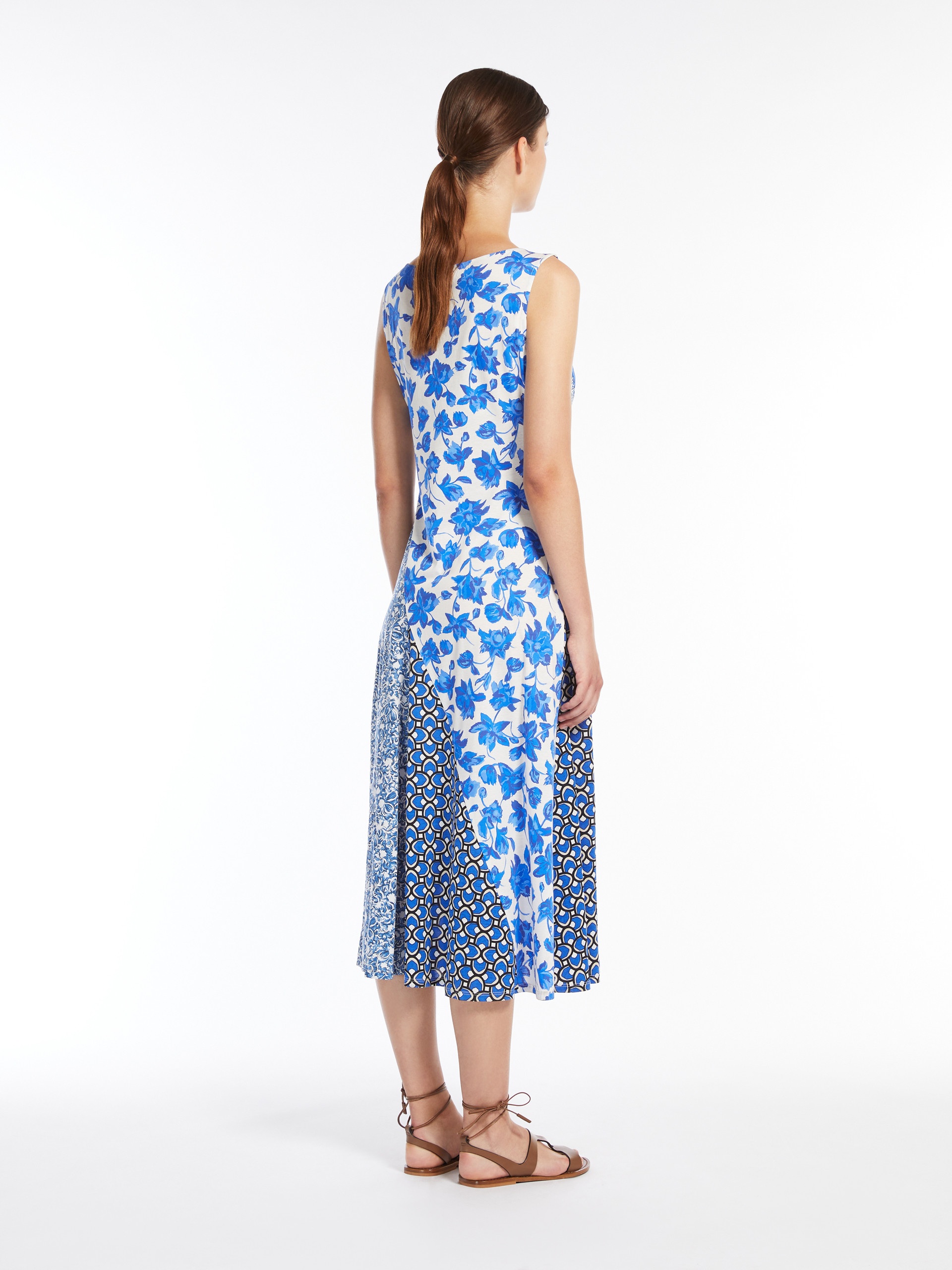 CUBANO Printed jersey dress - 4