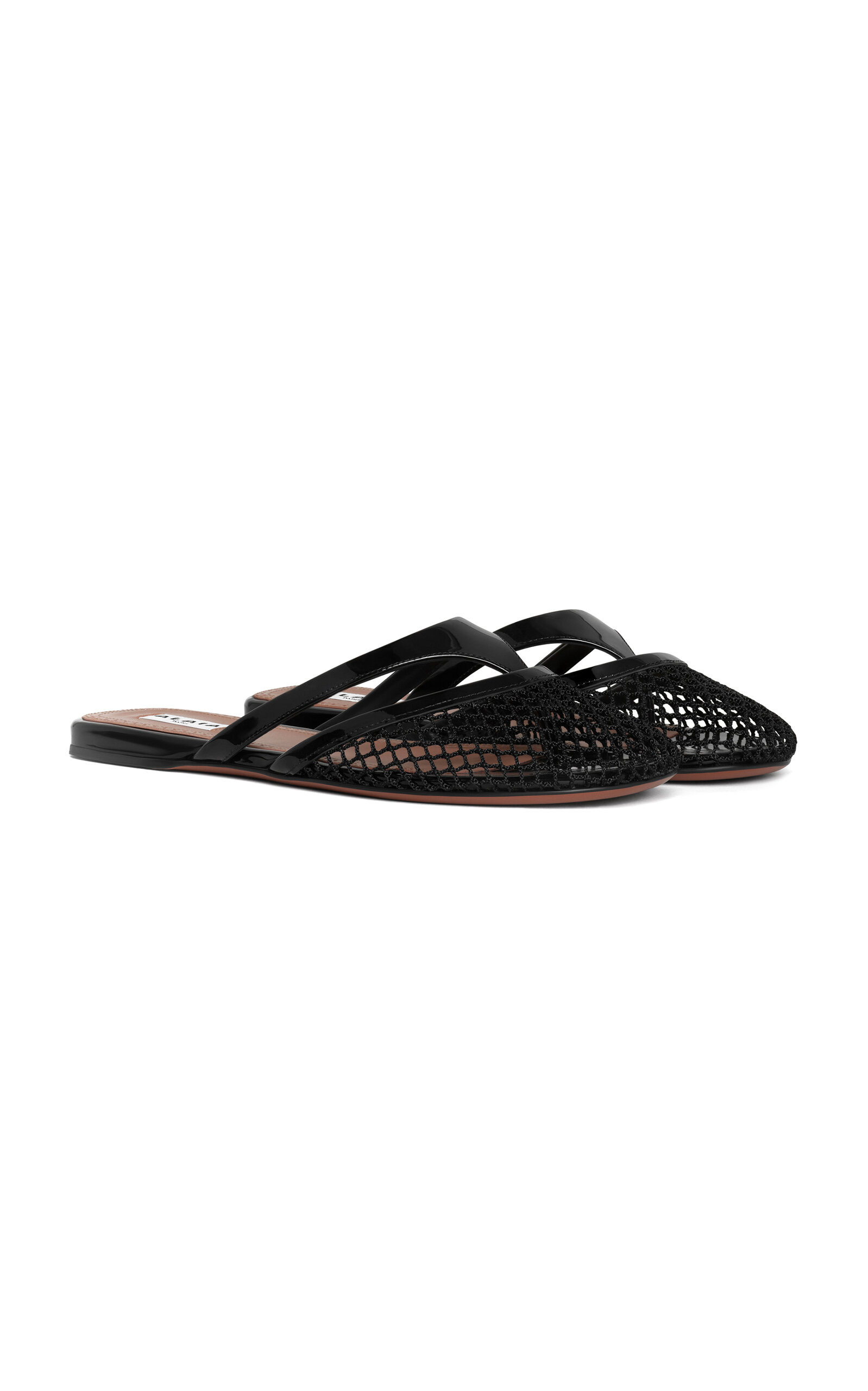 Fishnet Mules black - 2