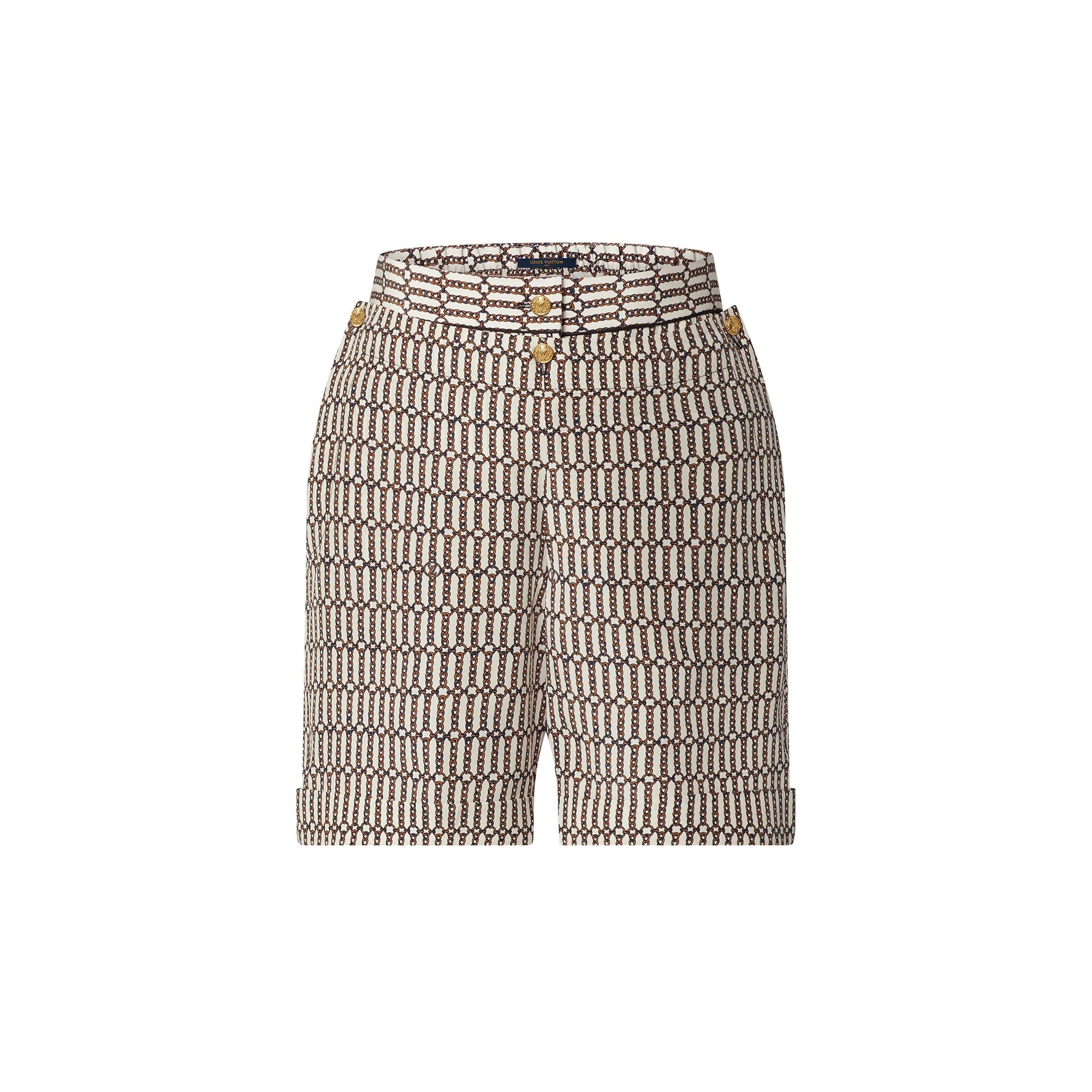 Chain Print Sailor Shorts - 1