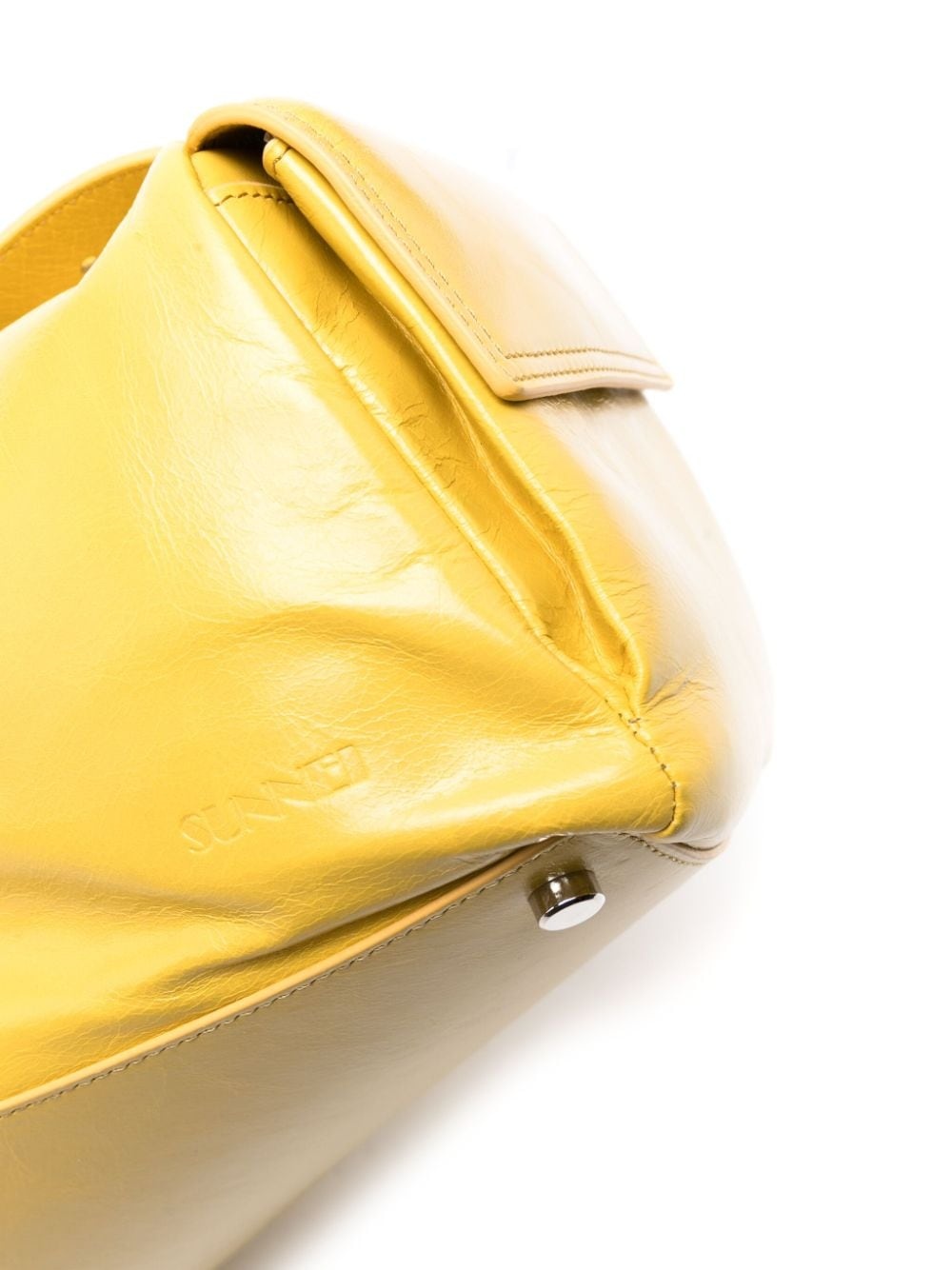 SUNNEI Labauletto Twisted leather shoulder bag | farfetch