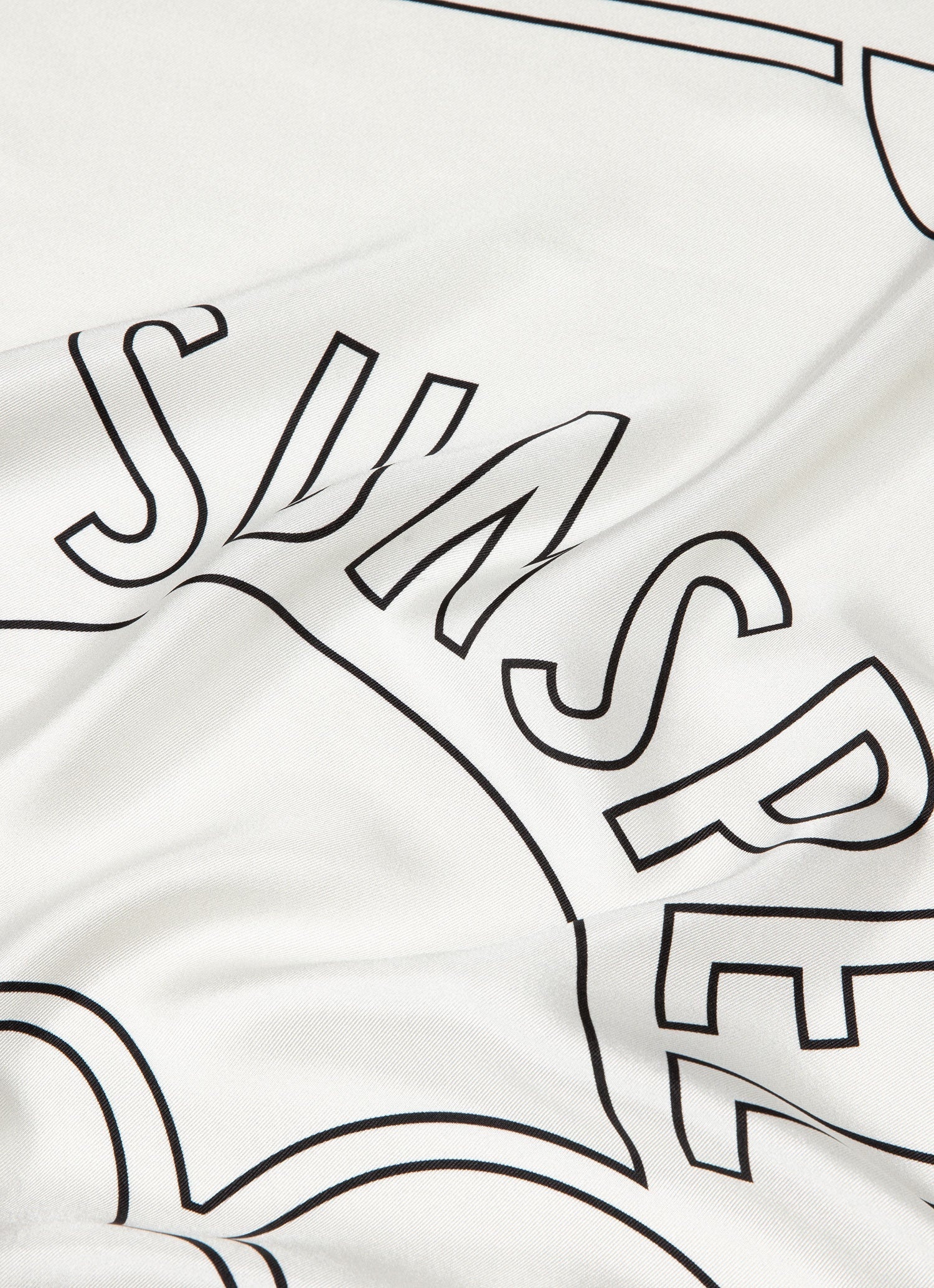 Linear Archive Print Silk Scarf - 2