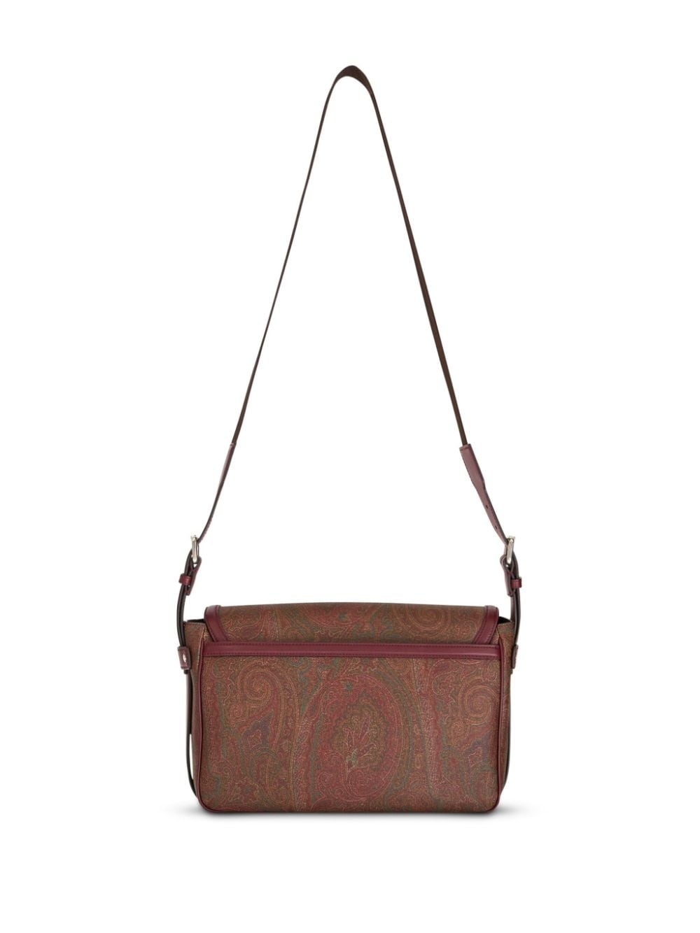 paisley-jacquard shoulder bag - 2