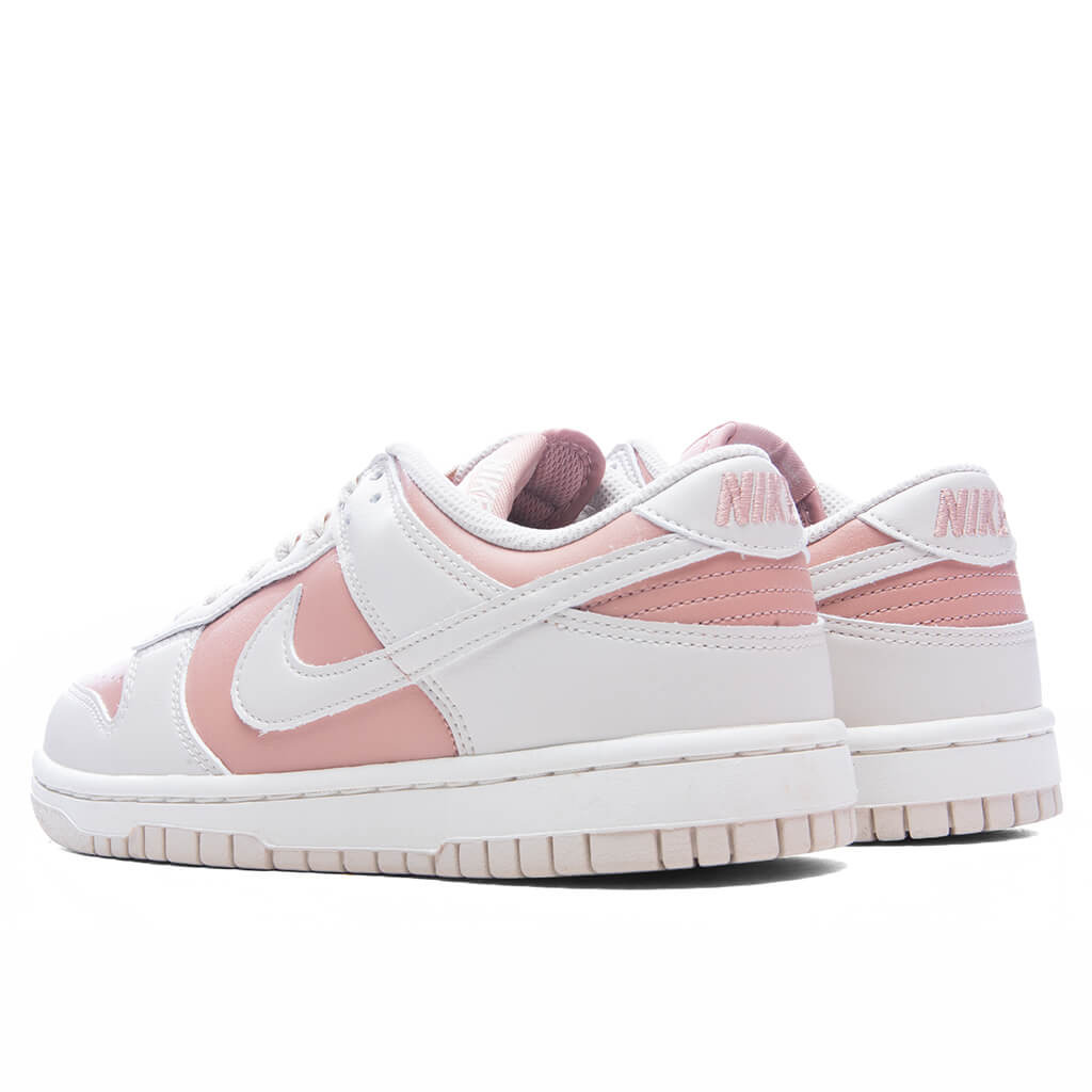 WOMEN'S DUNK LOW - PARTICLE PINK/LIGHT OREWOOD BROWN - 3