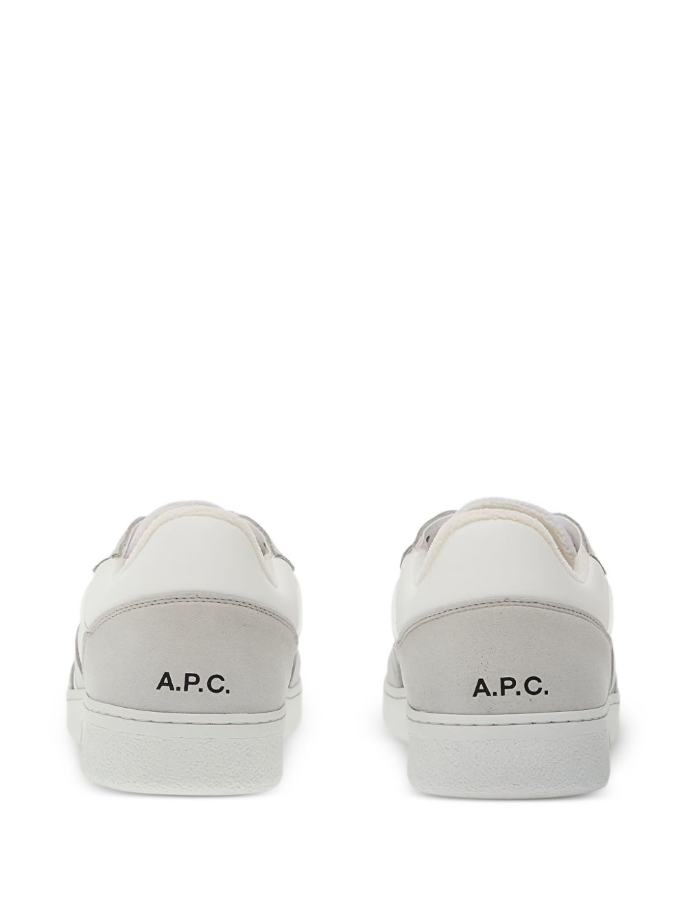 Plain panelled sneakers - 3