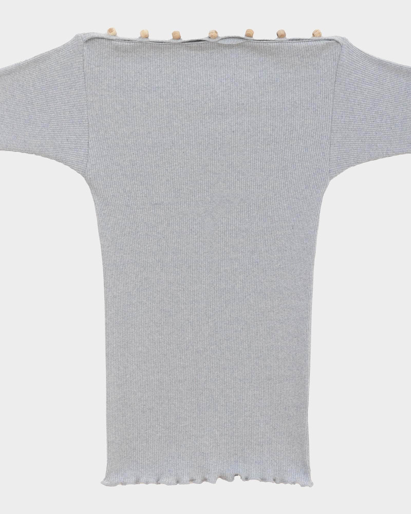 Tav Long Sleeve Tee - Recycled Cotton Rib 8