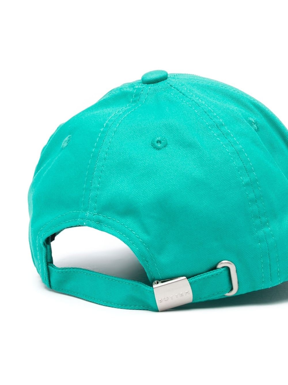 logo-patch cotton cap - 2