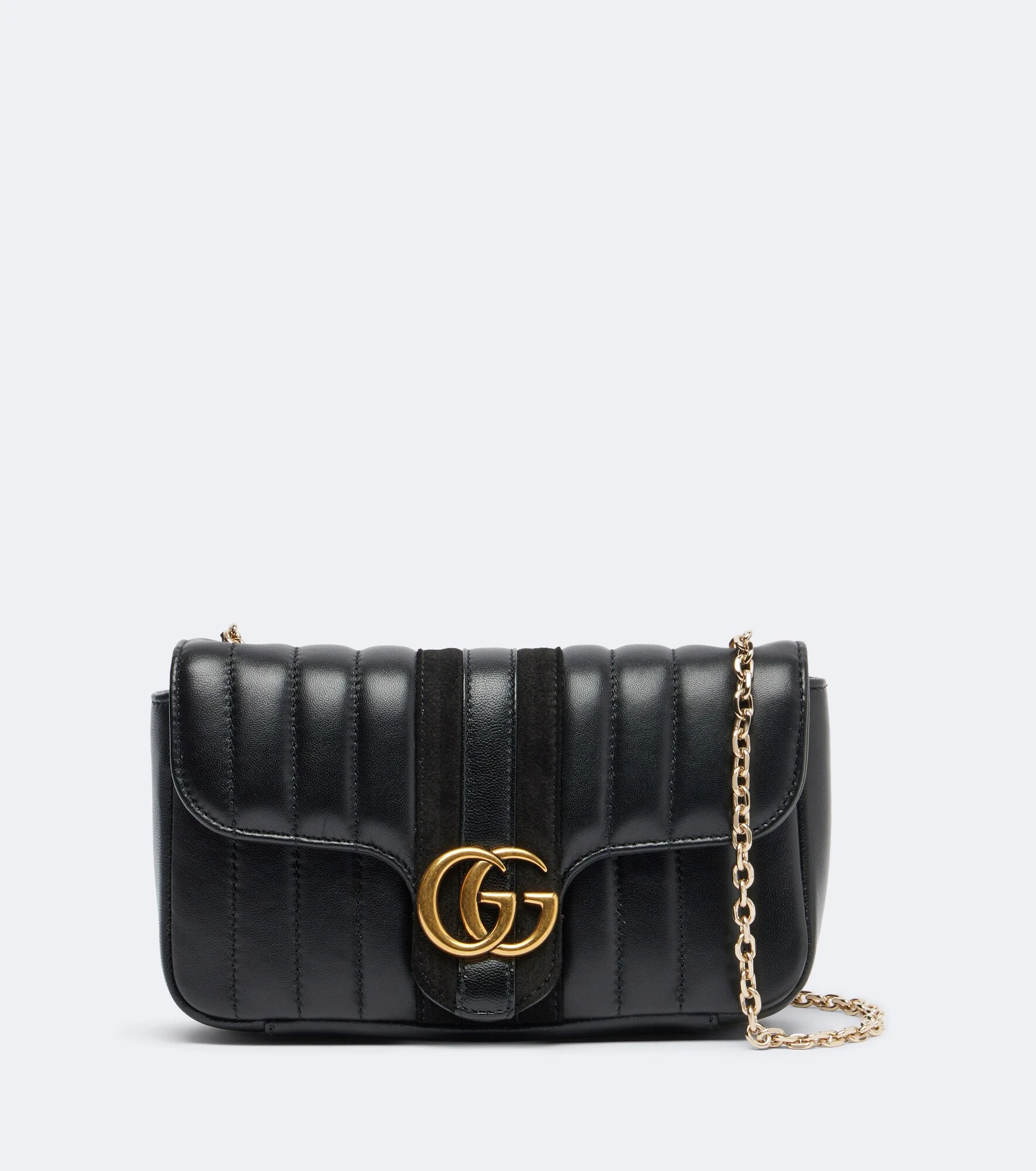 Jetset GG Marmont Small leather shoulder bag - 1